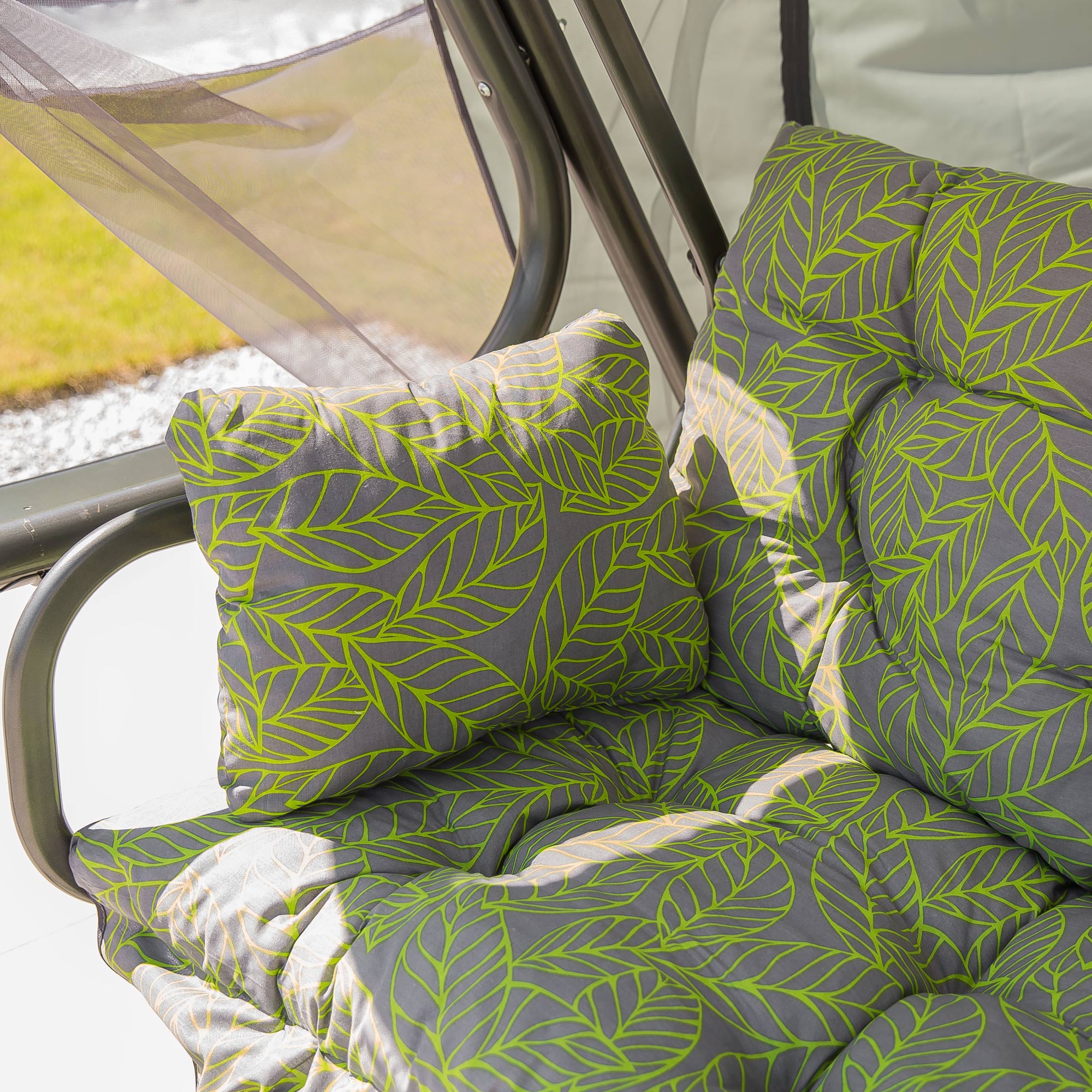 Záhradná hojdačka Ravenna Lux s moskytiérou G032-22PB PATIO