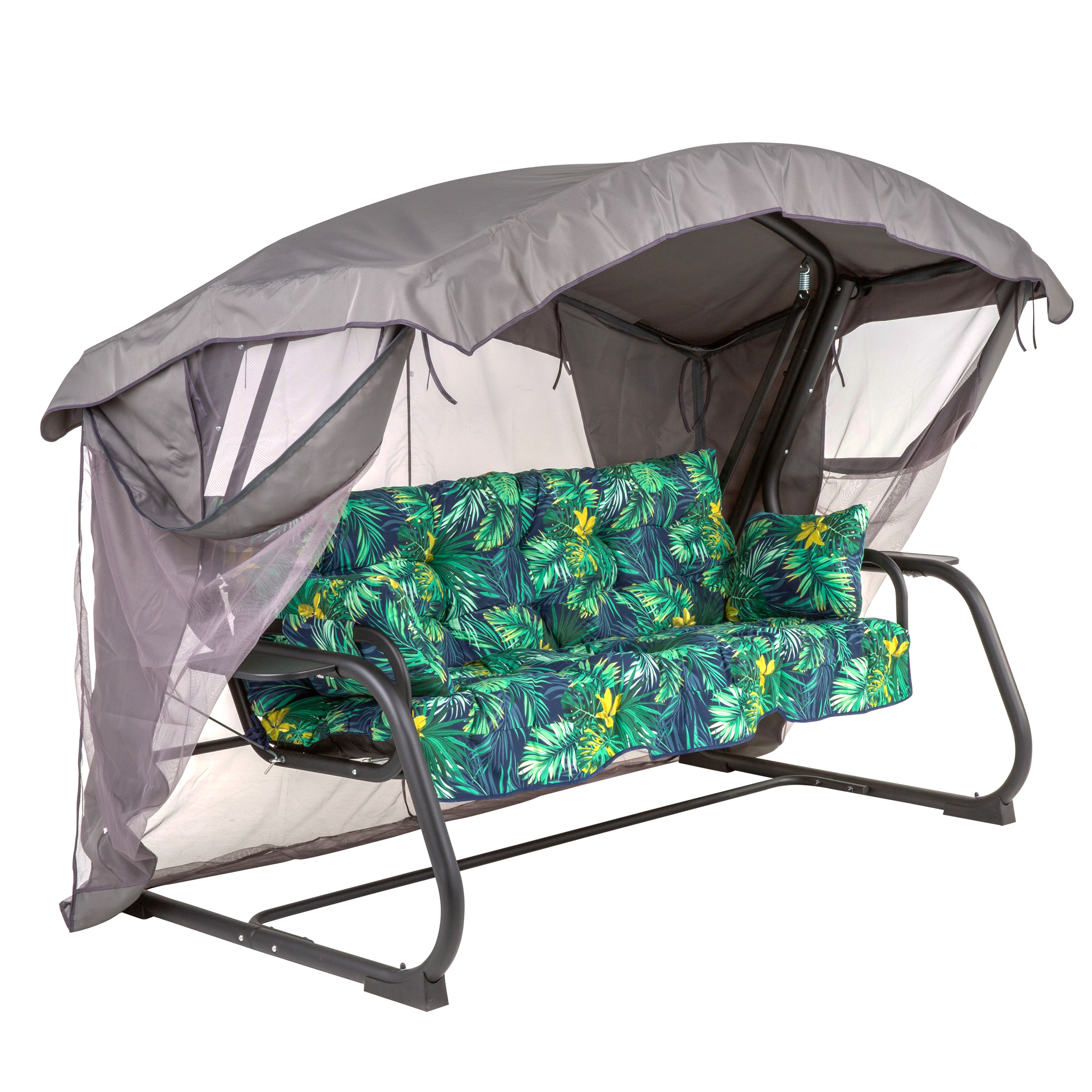 Dondolo da giardino Ravenna Lux Black Edition G051-02IB PATIO