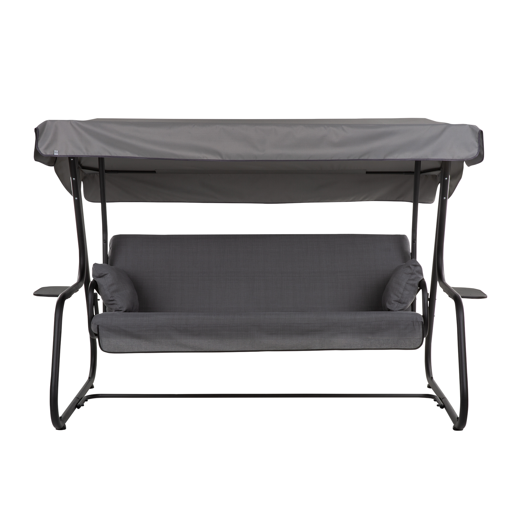 Zahradní houpačka Vita Black Edition s bočními stolky H024-07PB PATIO