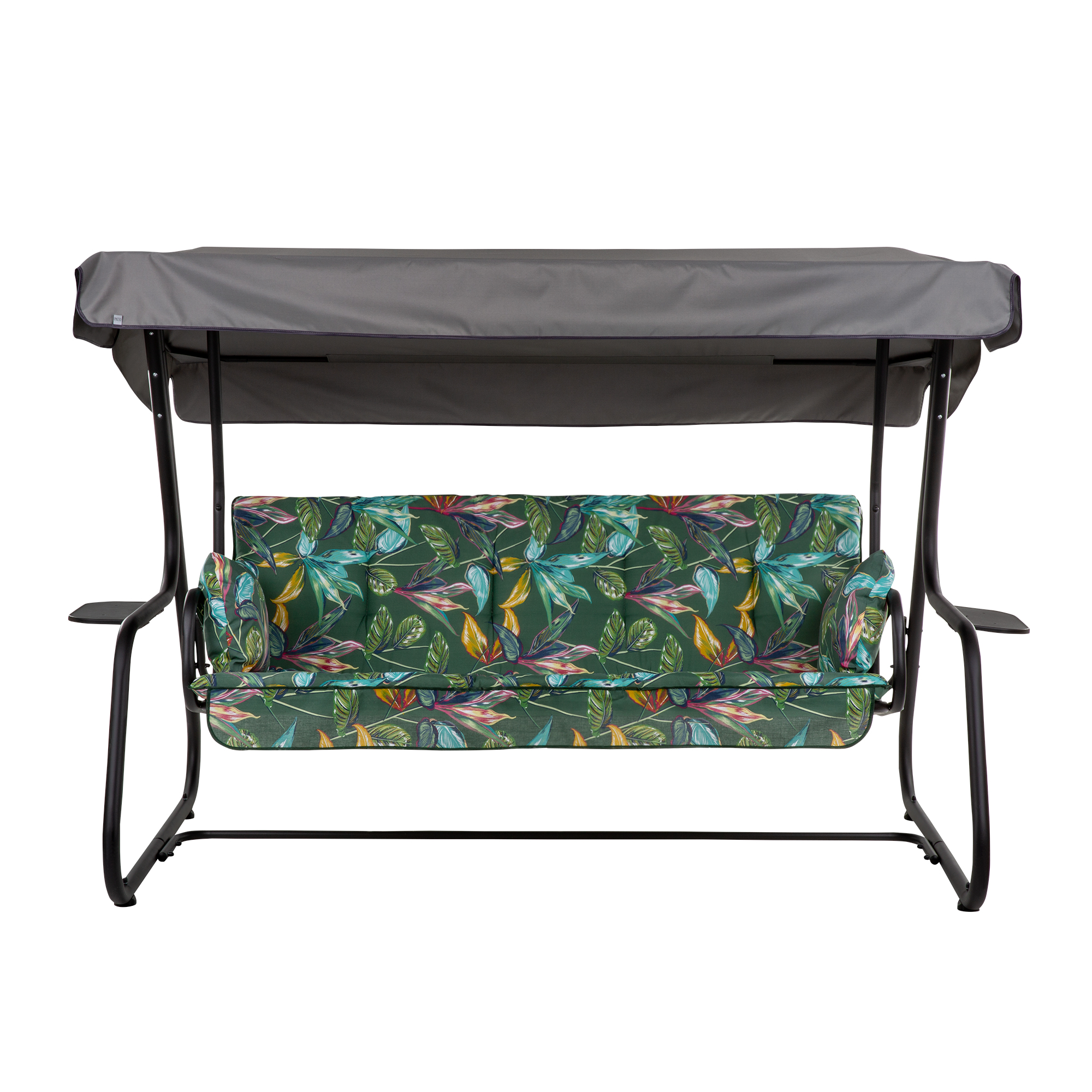 Zahradní houpačka Vita Black Edition s bočními stolky G058-02PB PATIO