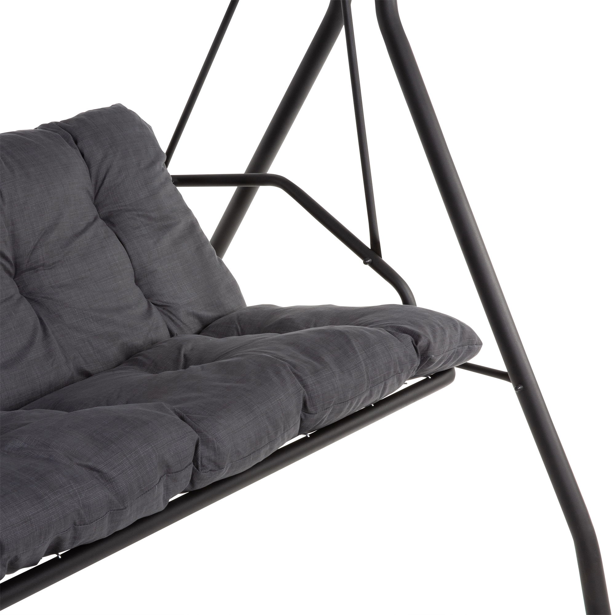 Zahradní houpačka Marbella Black Edition H024-07IB PATIO