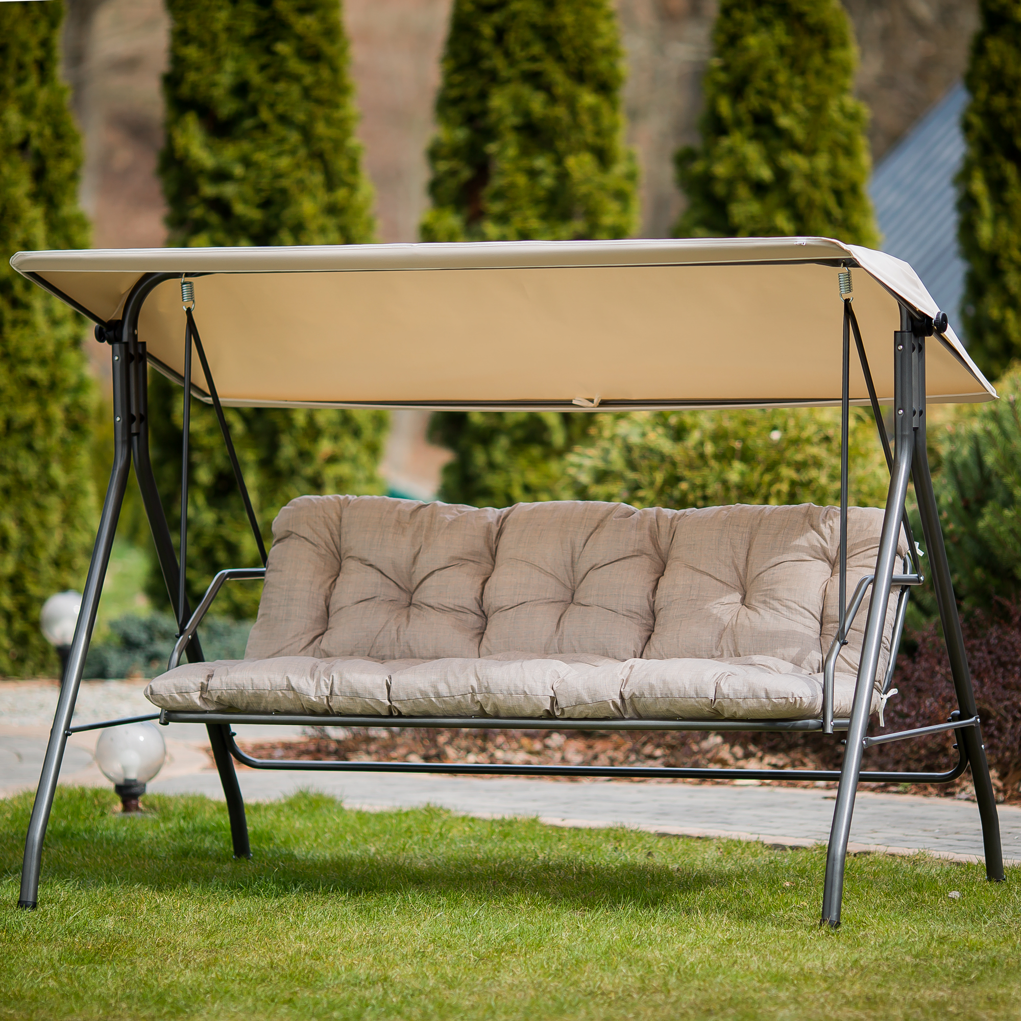 3-Sitzer Hollywoodschaukel Sevilla  H024-04PB PATIO