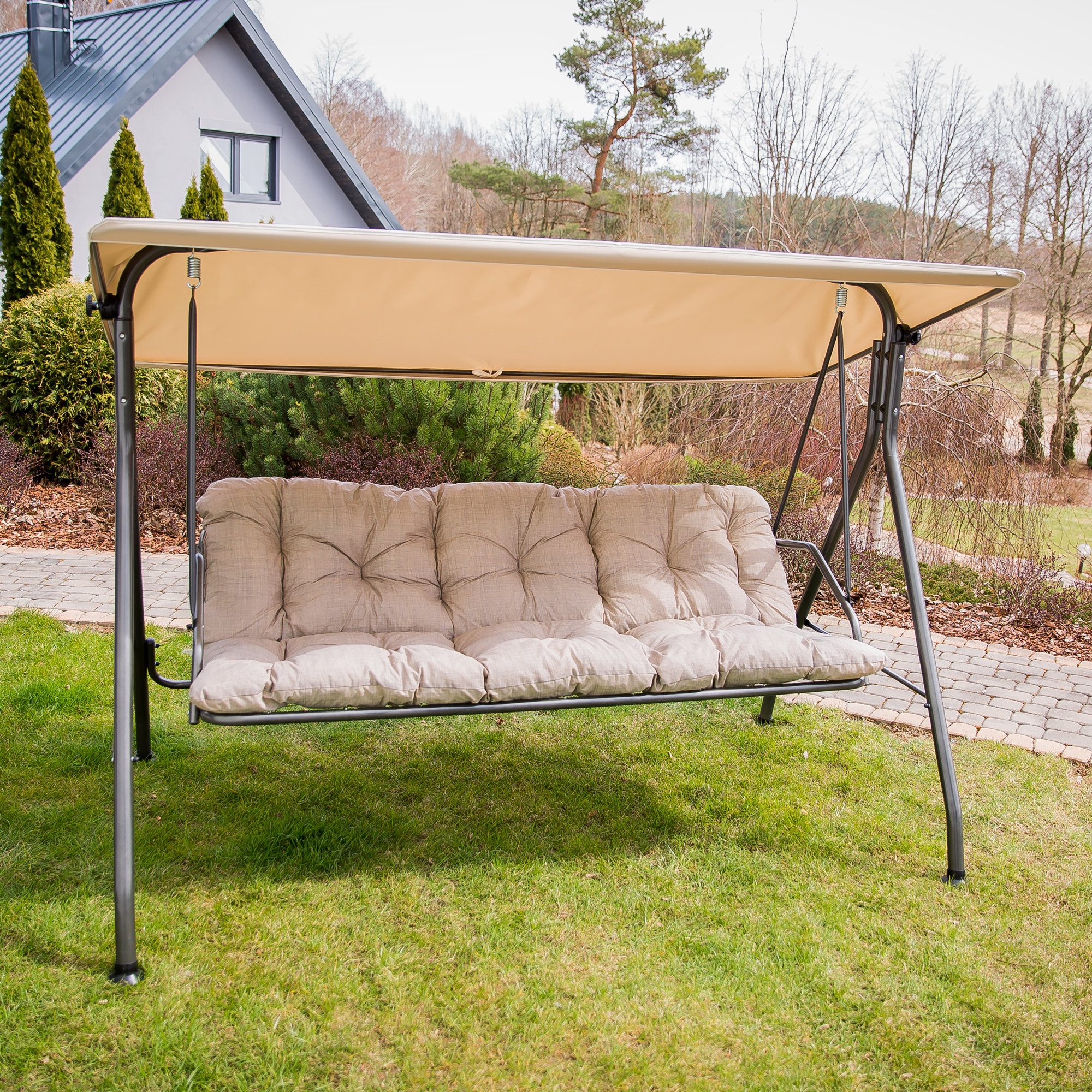 3-Sitzer Hollywoodschaukel Sevilla  H024-04PB PATIO