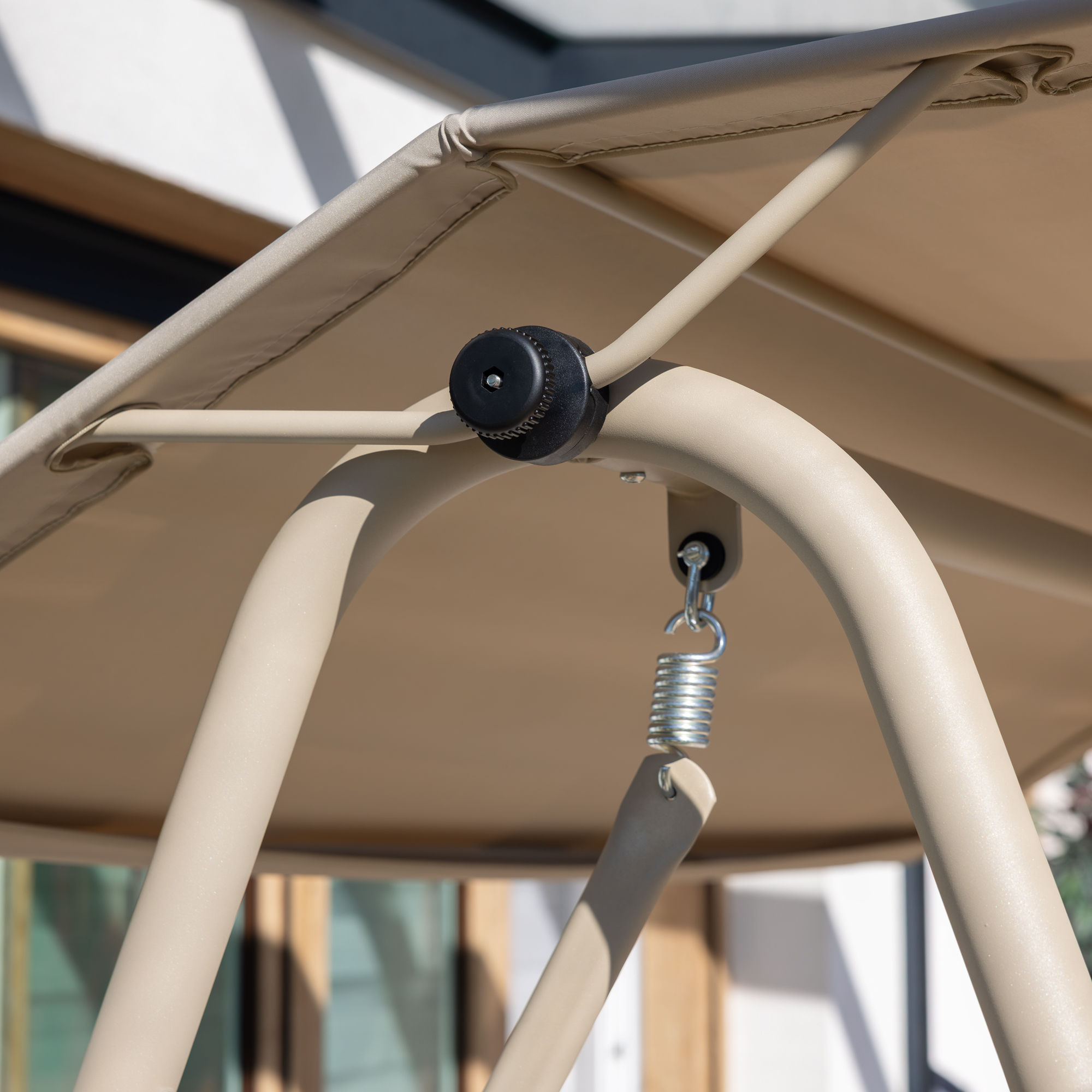 Hollywoodschaukel mit Sonnendach und Tisch Tivoli D048-05FB PATIO