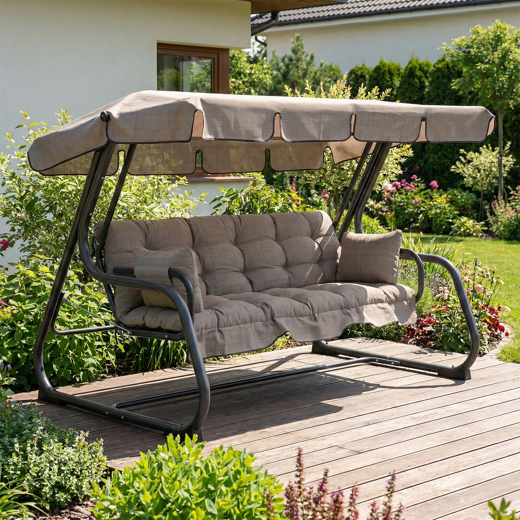 Hollywoodschaukel  mit Dach Parma H024-04PB PATIO