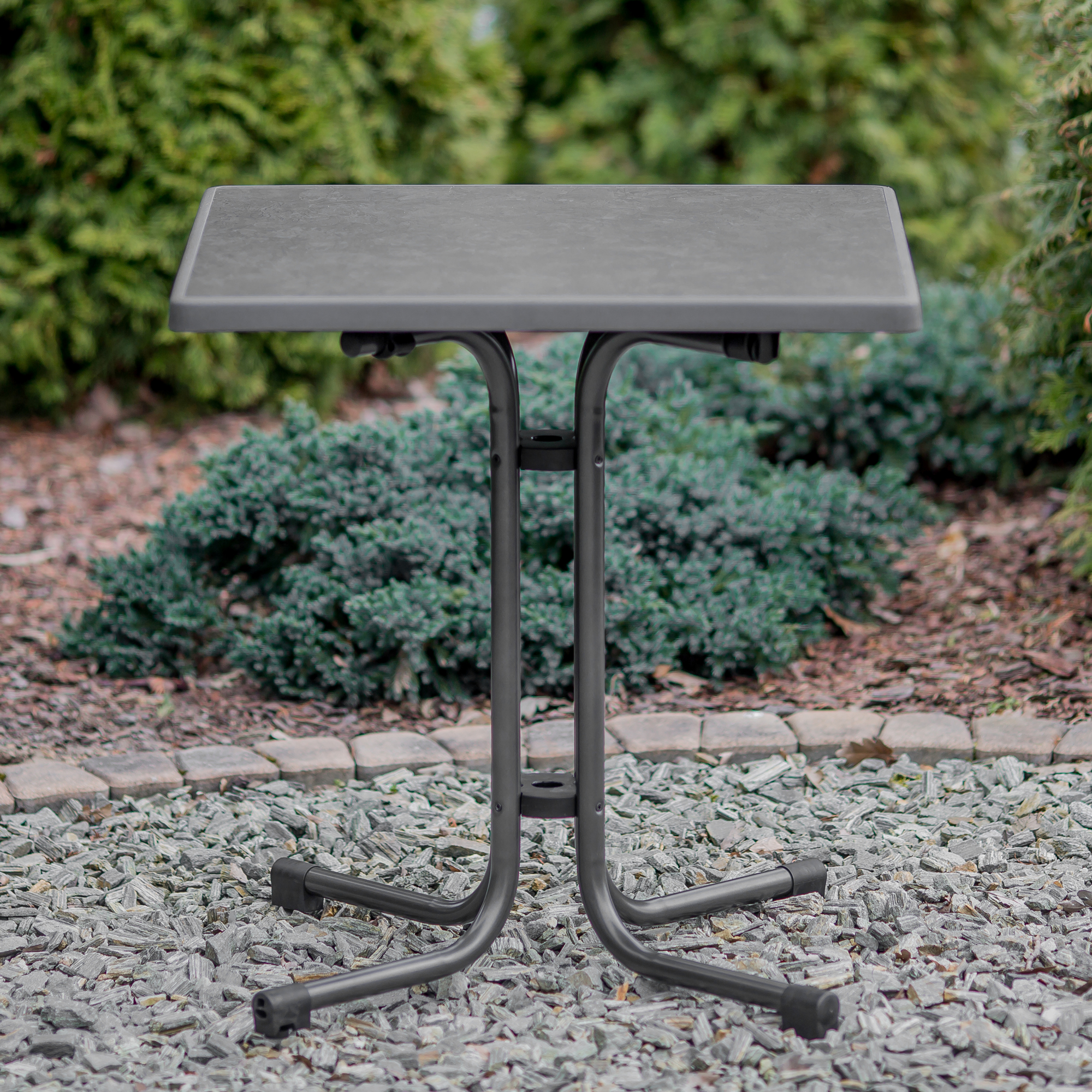 Záhradný skladací stôl Dine & Relax Pizarra 70 x 70 cm PATIO