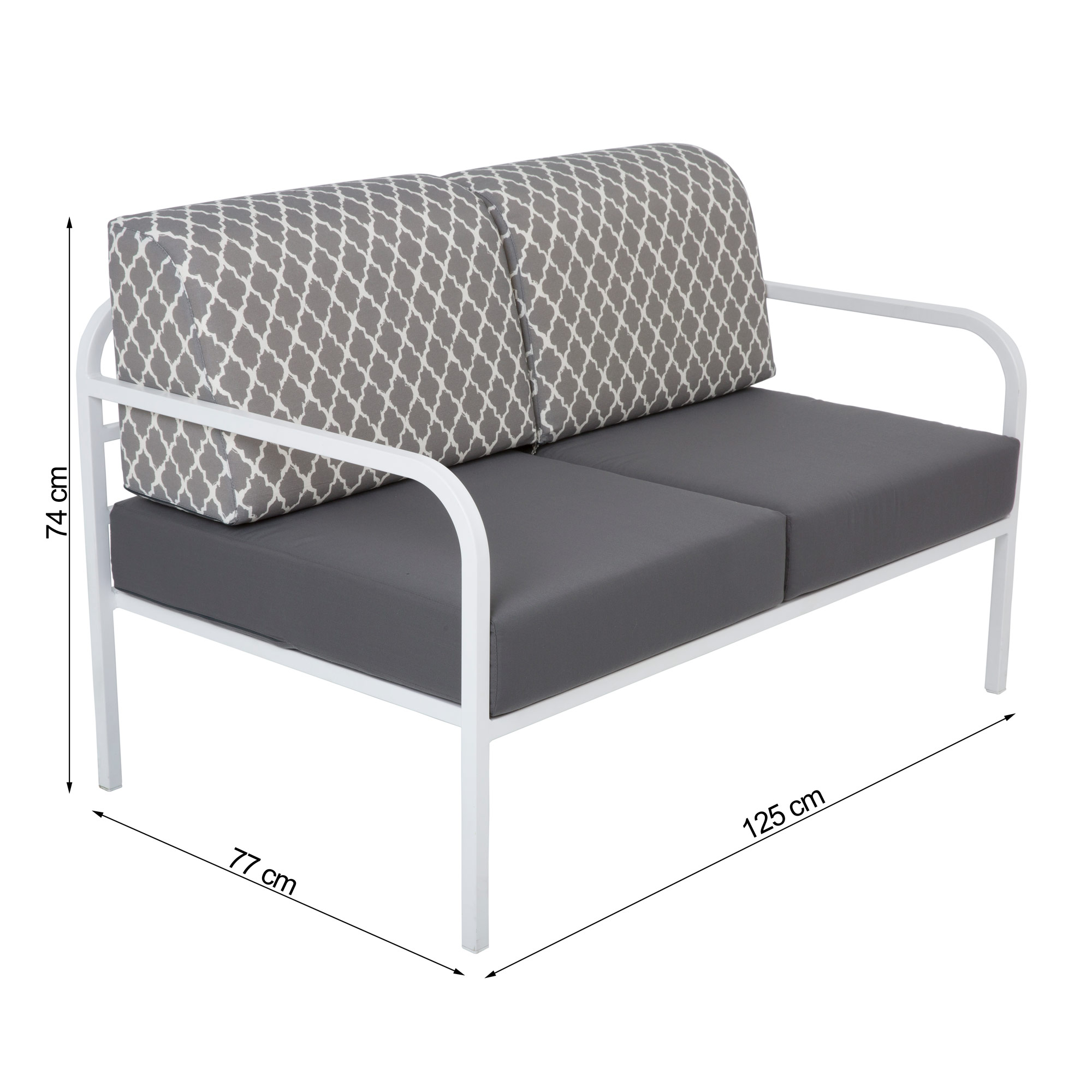 Salotto da giardino Agat Midi Maroko L124-06EB PATIO