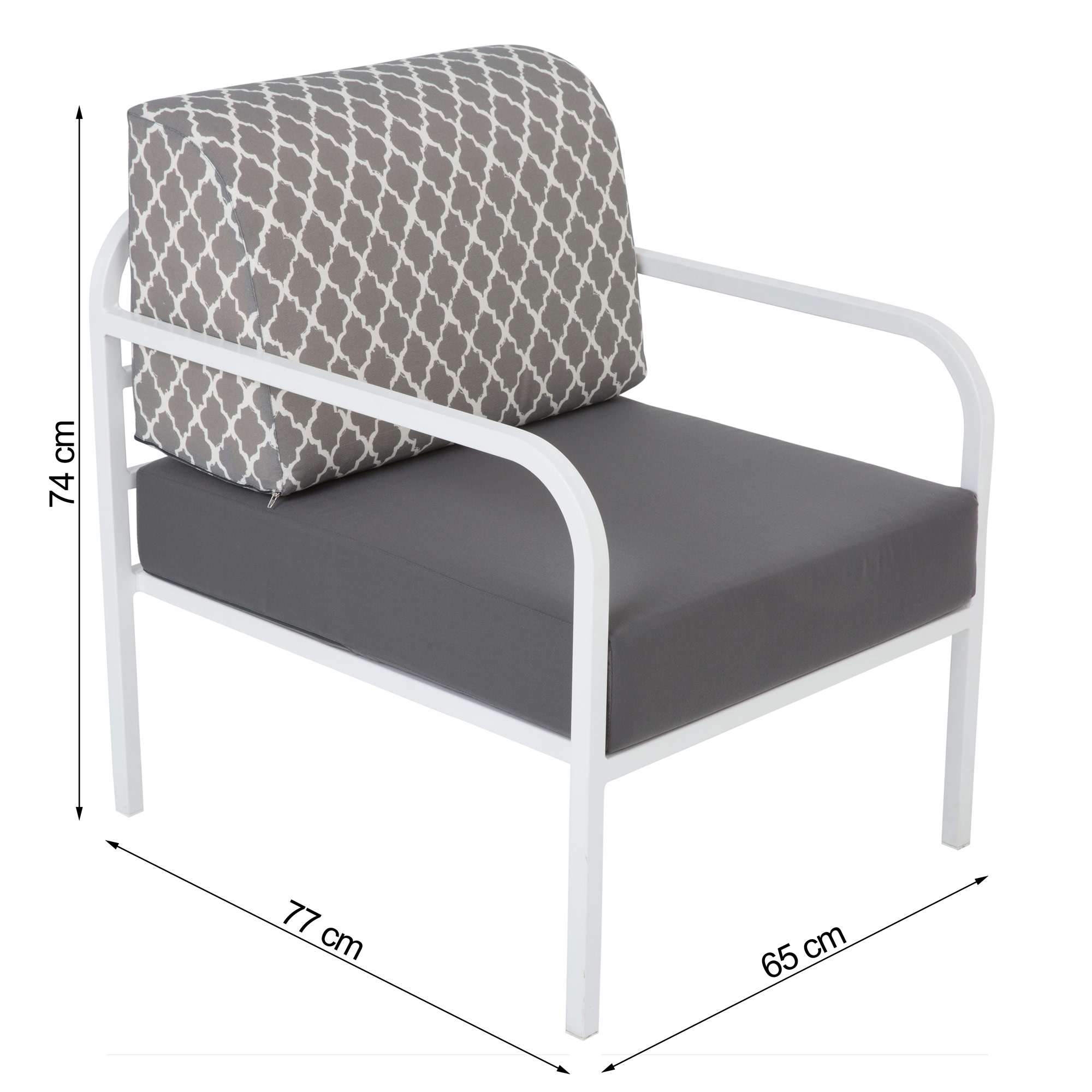 Salotto da giardino Agat Midi Maroko L124-06EB PATIO