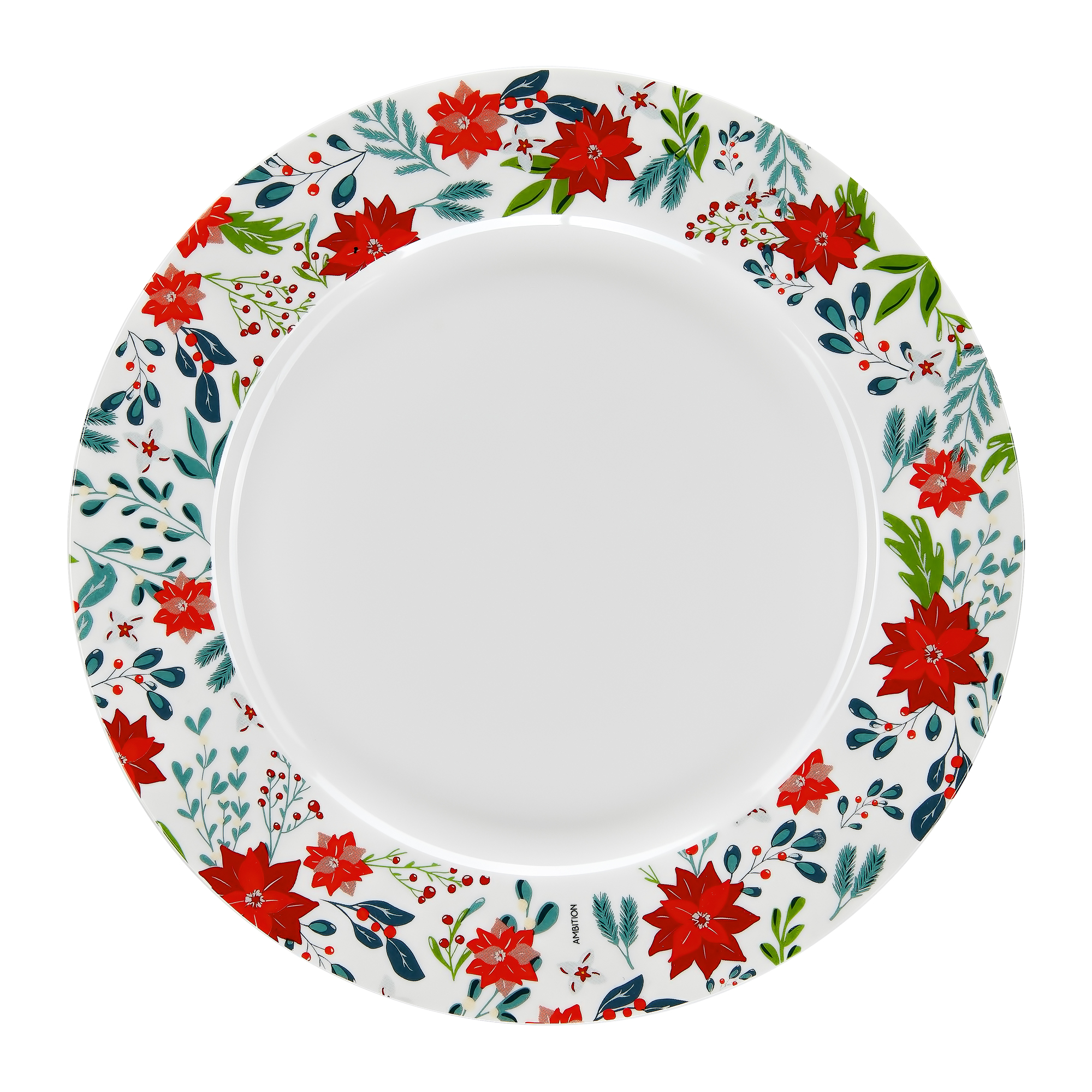 Porcelánový dezertní talíř Holly Green 19 cm AMBITION