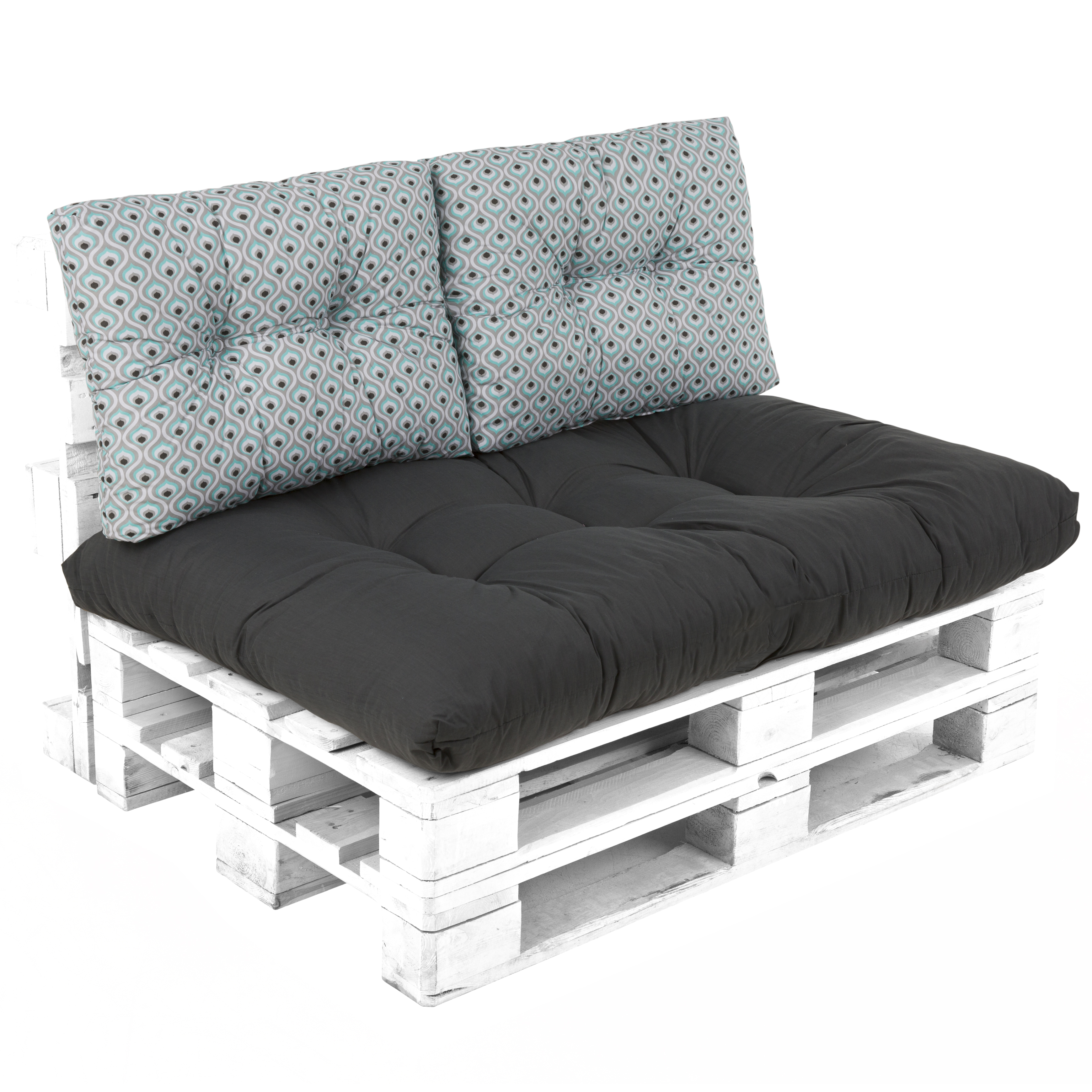 2 cuscini da schienale per mobili di pallet Termi H037-11PB PATIO