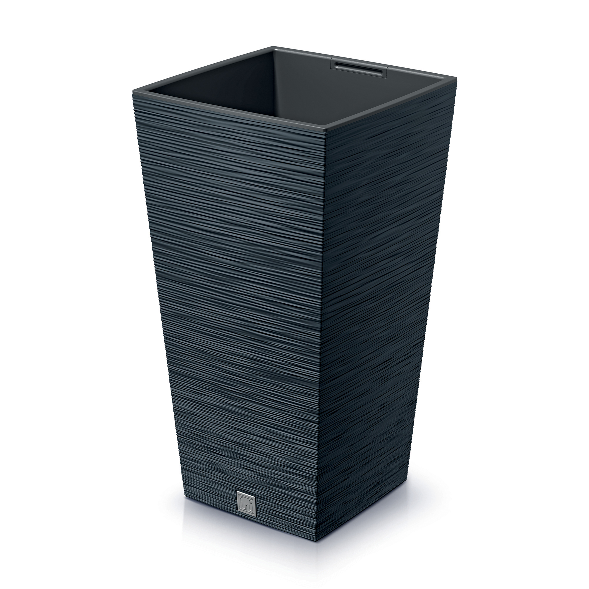 Pflanzkübel quadratisch Furu Square 45 cm anthrazit PROSPERPLAST
