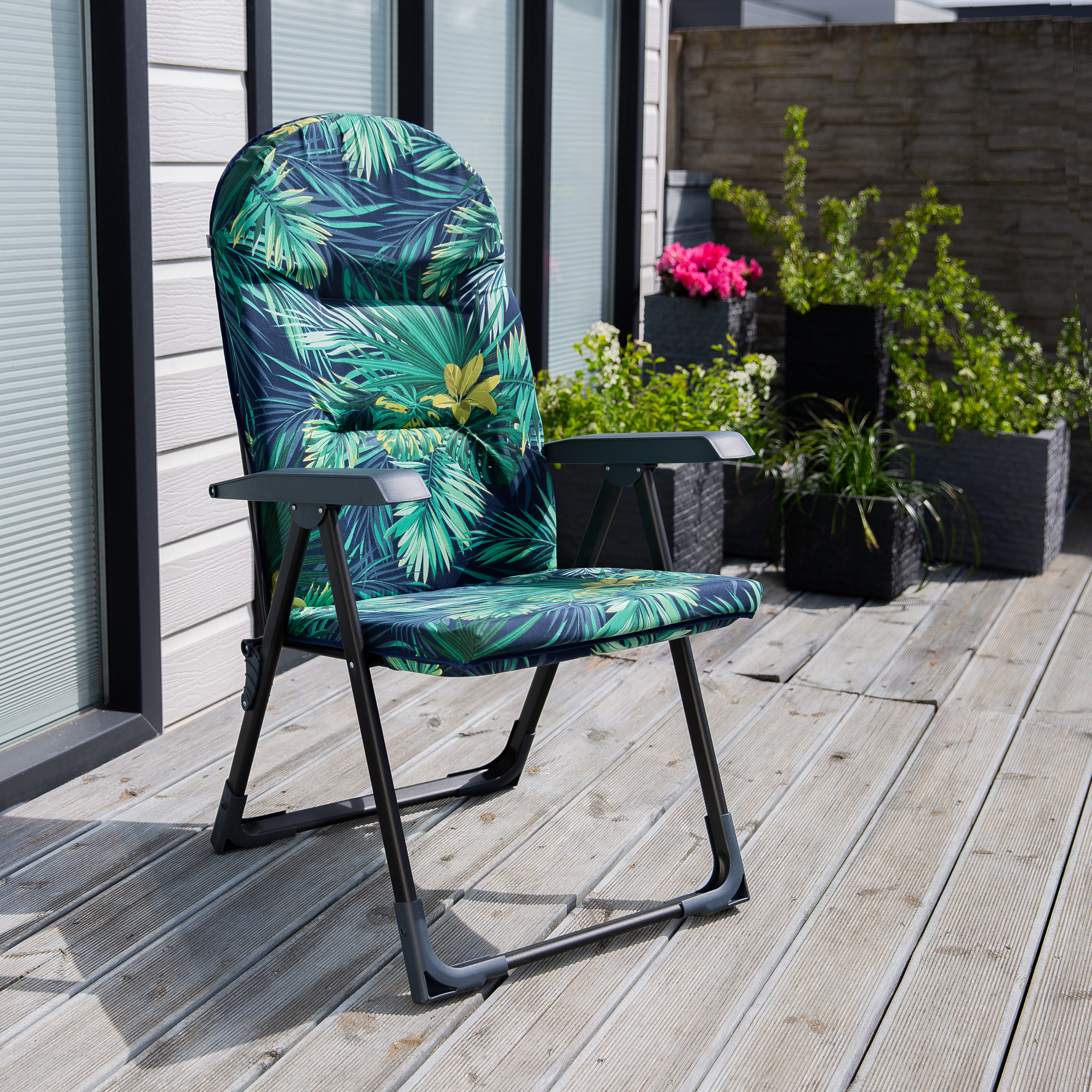 Sedia pieghevole Galaxy Black Edition G051-02IB PATIO