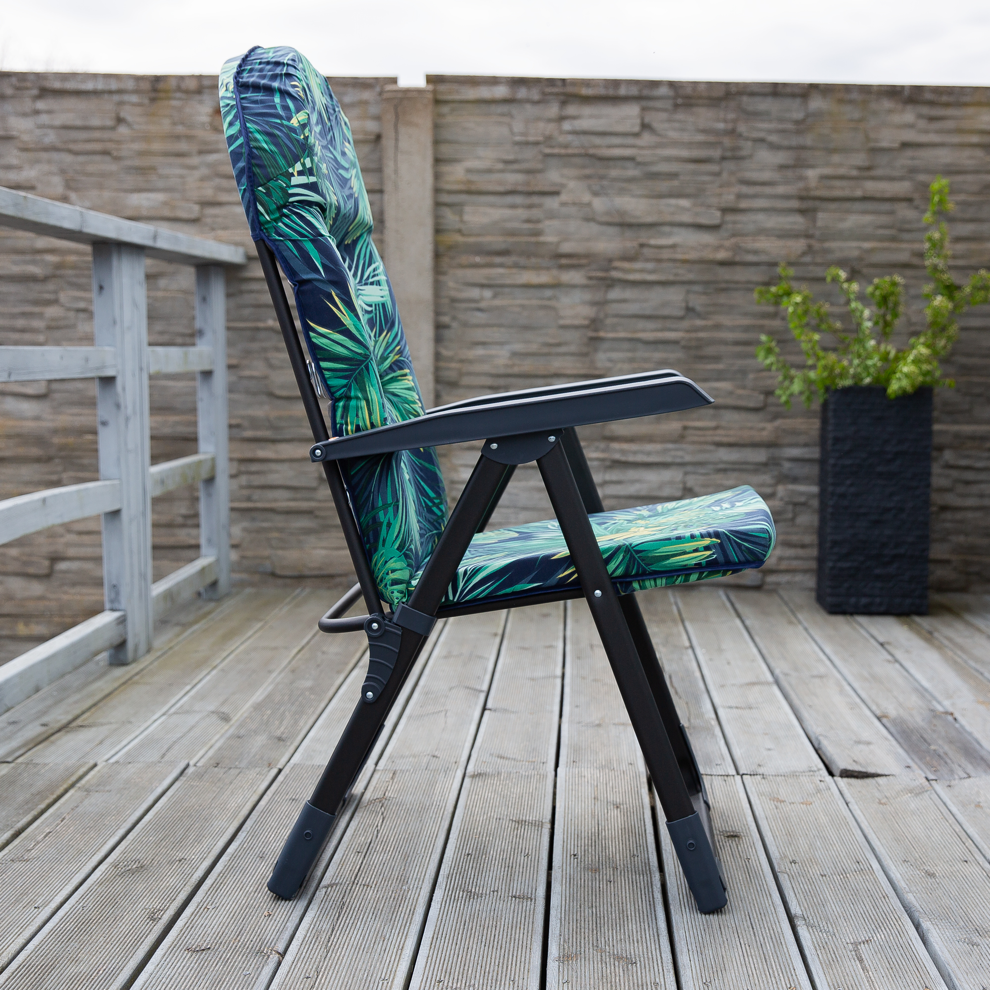 Sedia pieghevole Galaxy Black Edition G051-02IB PATIO