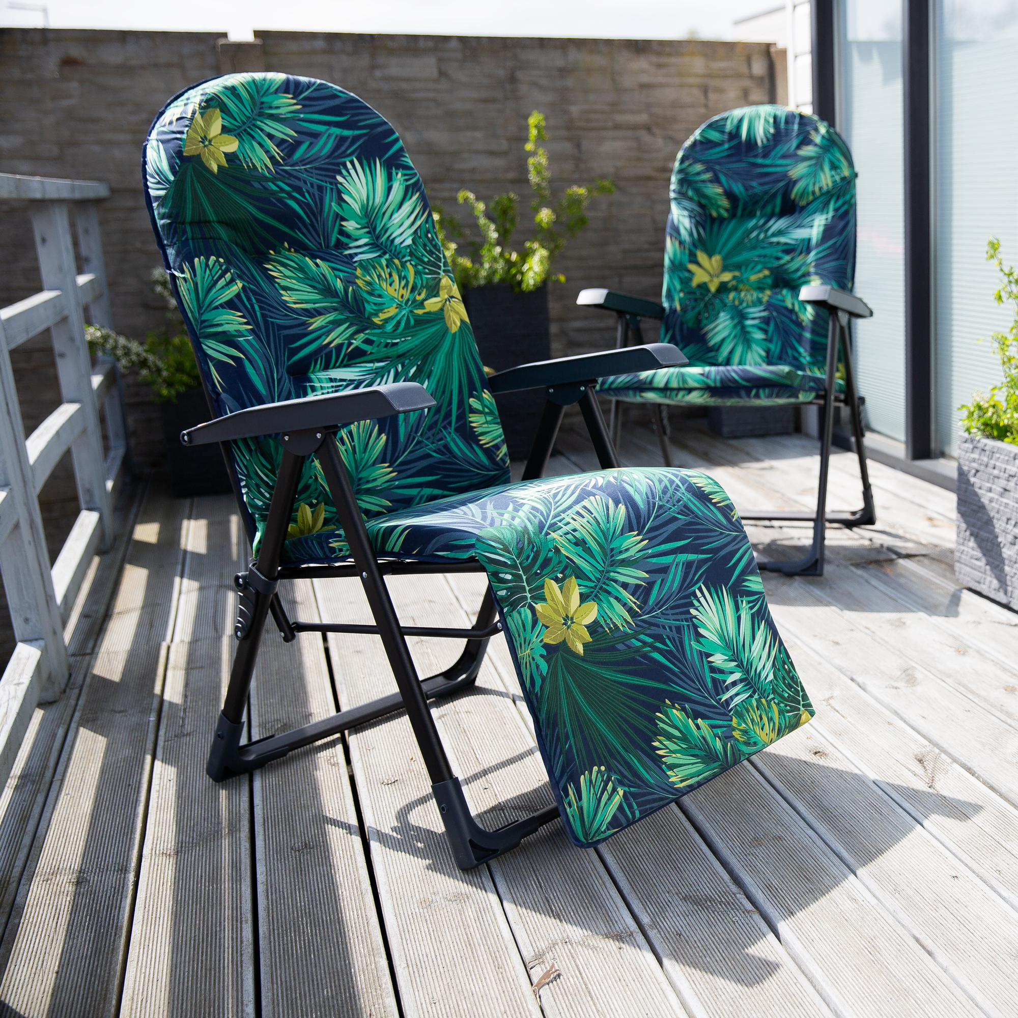 Sedia pieghevole Galaxy Black Edition G051-02IB PATIO