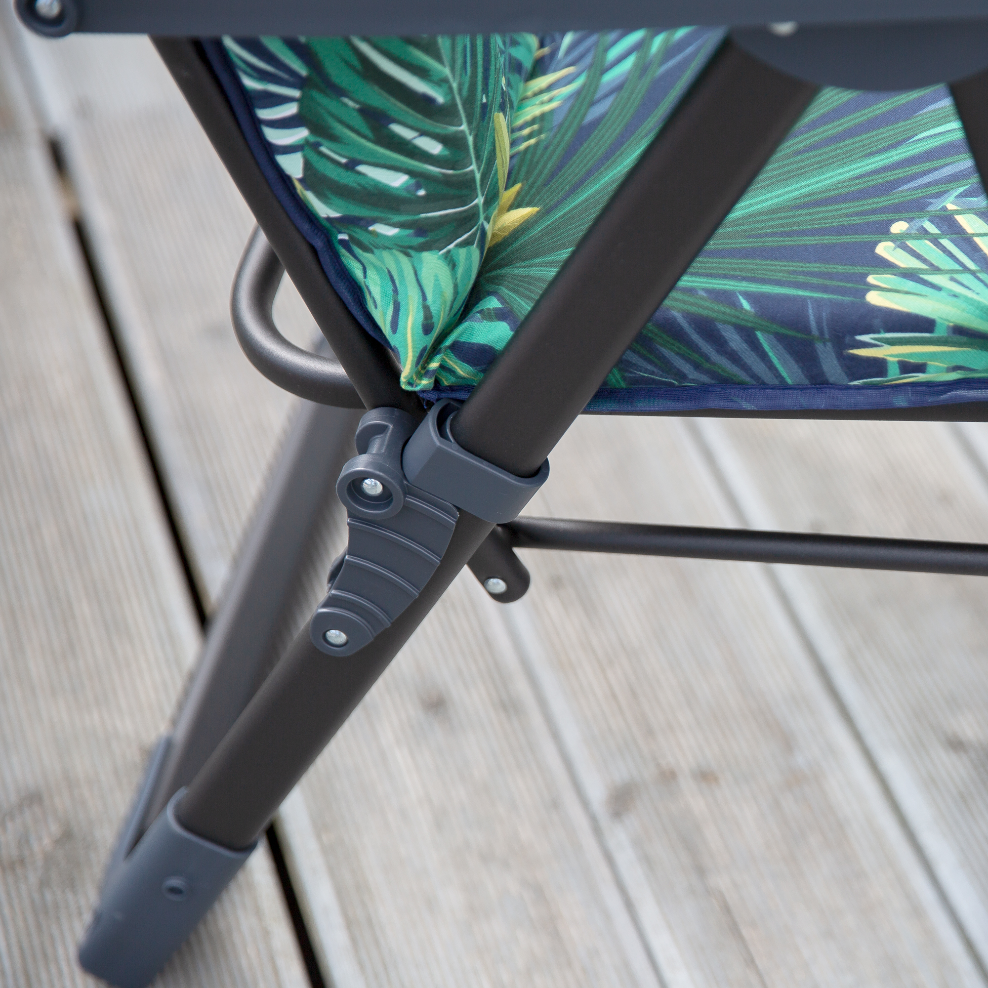 Sedia pieghevole Galaxy Black Edition G051-02IB PATIO