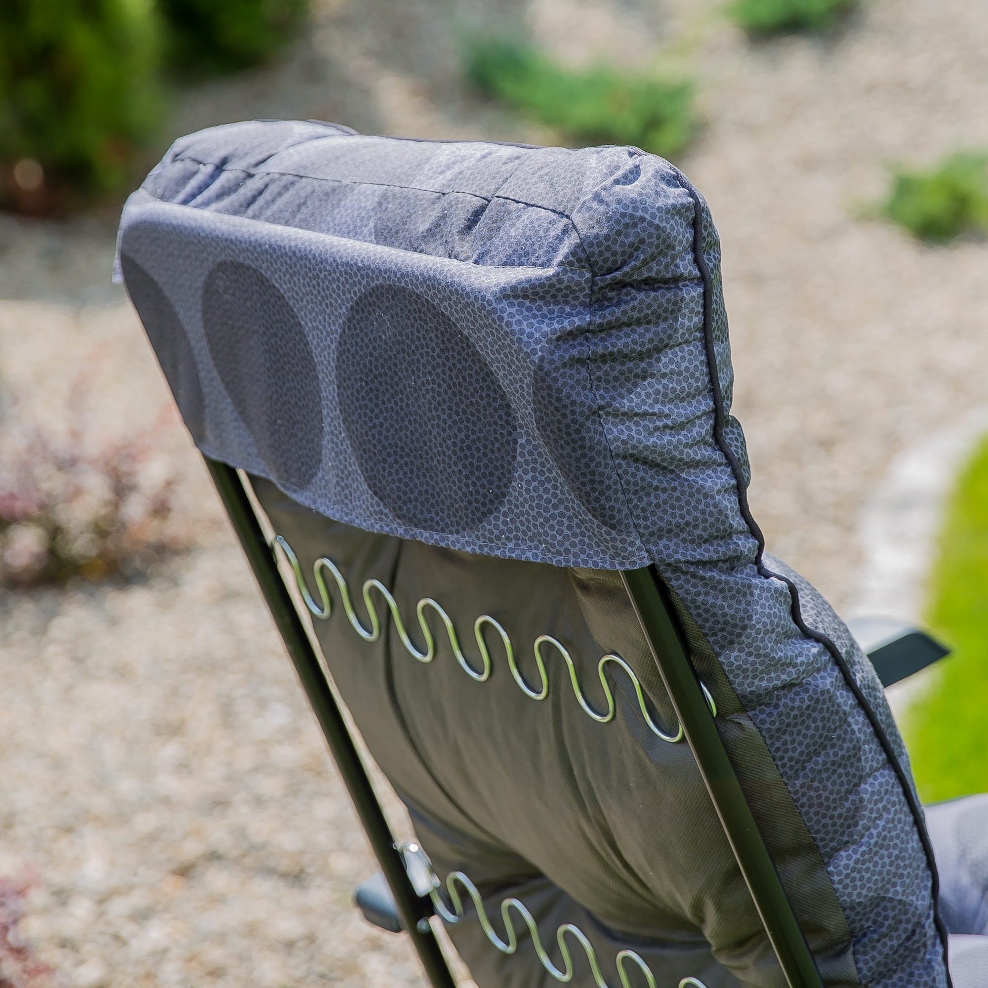Polohovacie záhradné kreslo s podnožkou Lena Plus H012-06PB PATIO