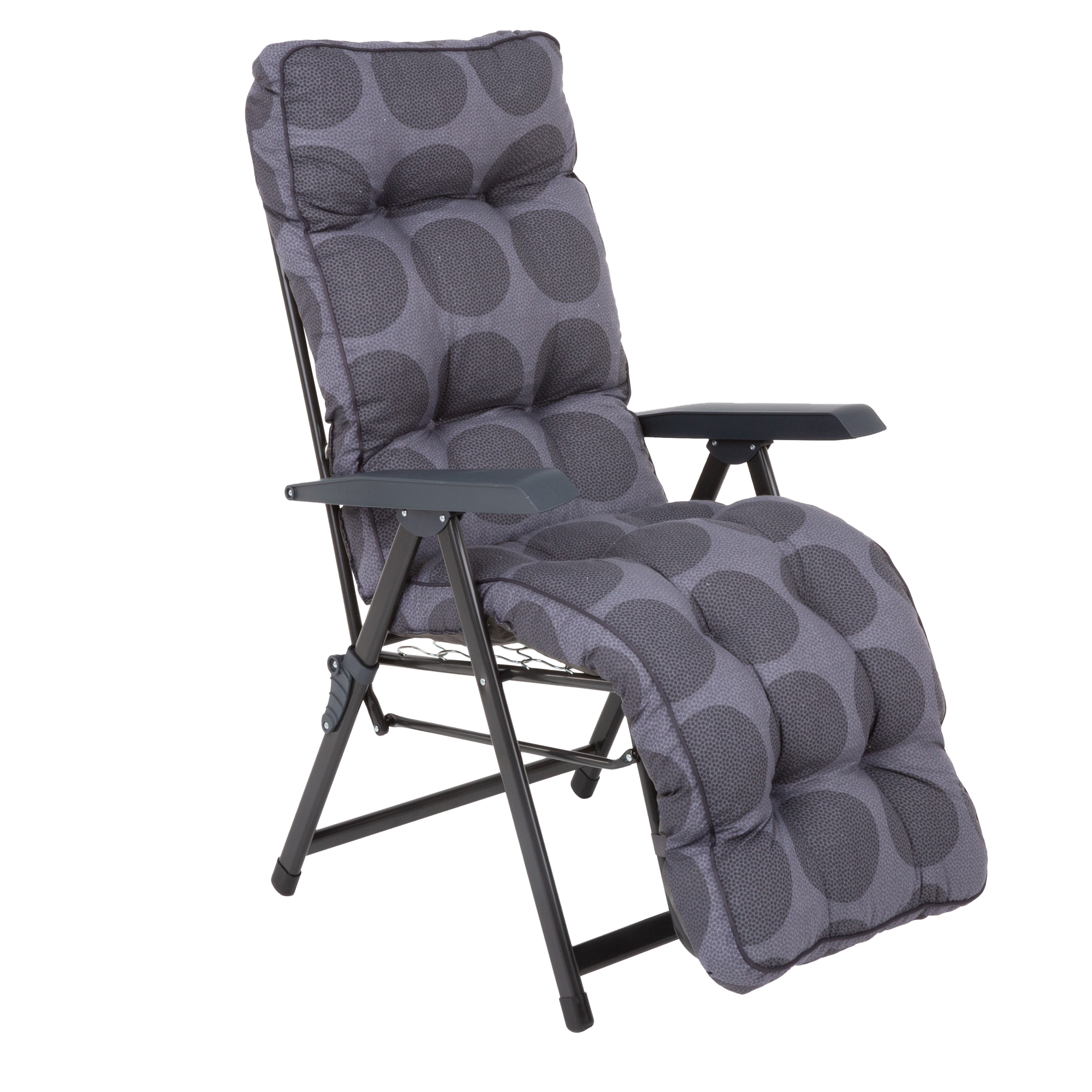 Polohovacie záhradné kreslo s podnožkou Lena Plus H012-06PB PATIO