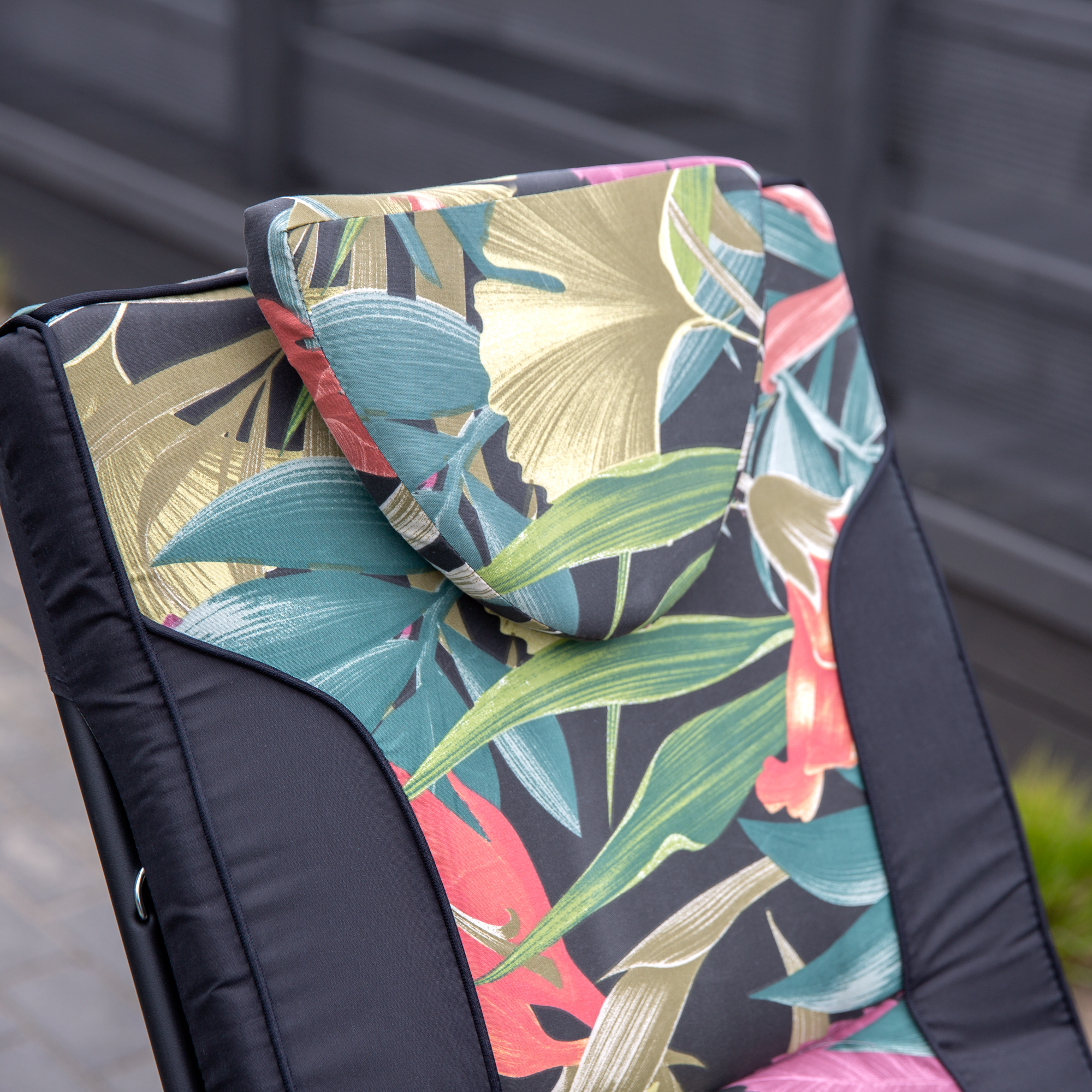 Sillón de jardín Mijas Plus Black Edition L150-23IB PATIO