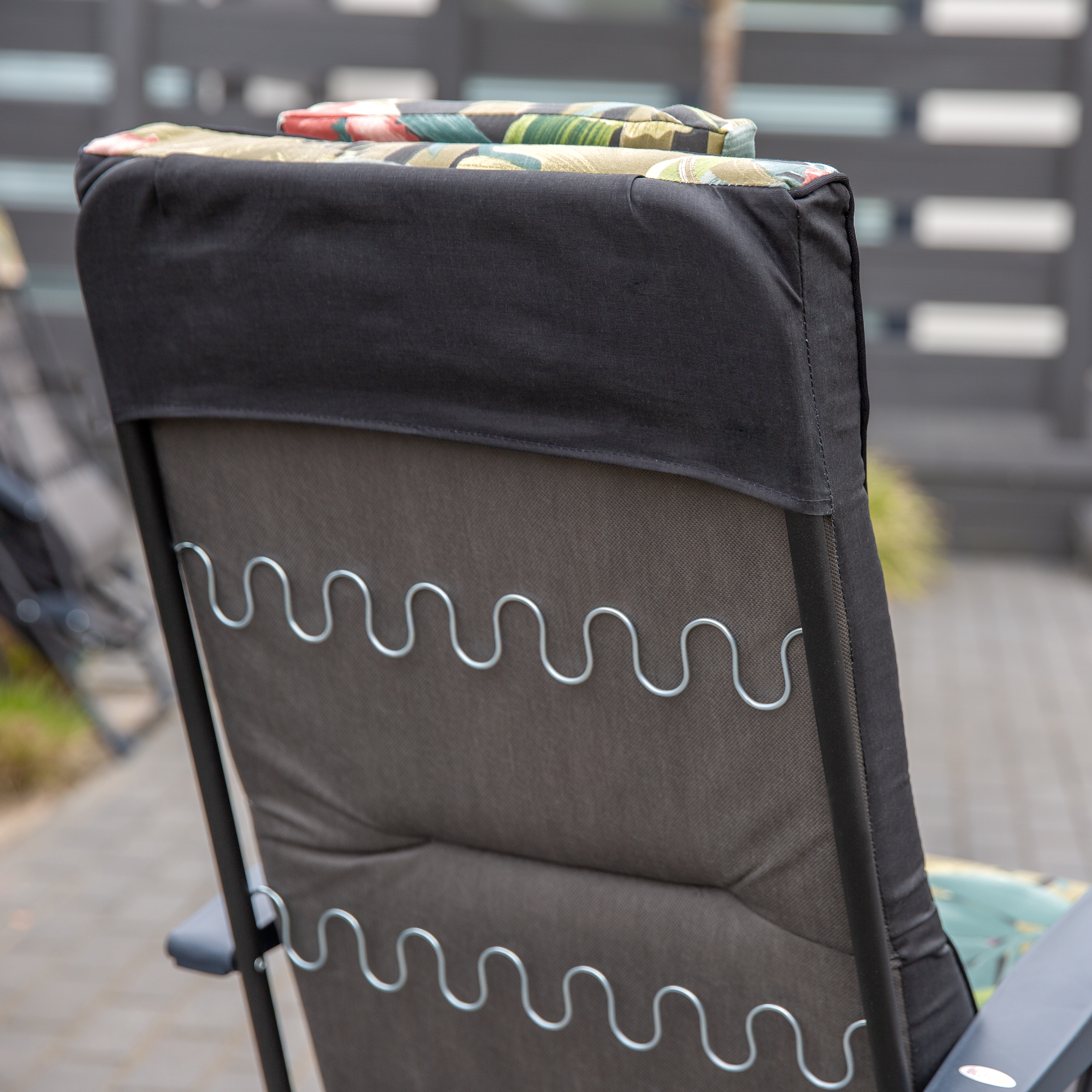 Sillón de jardín Mijas Plus Black Edition L150-23IB PATIO