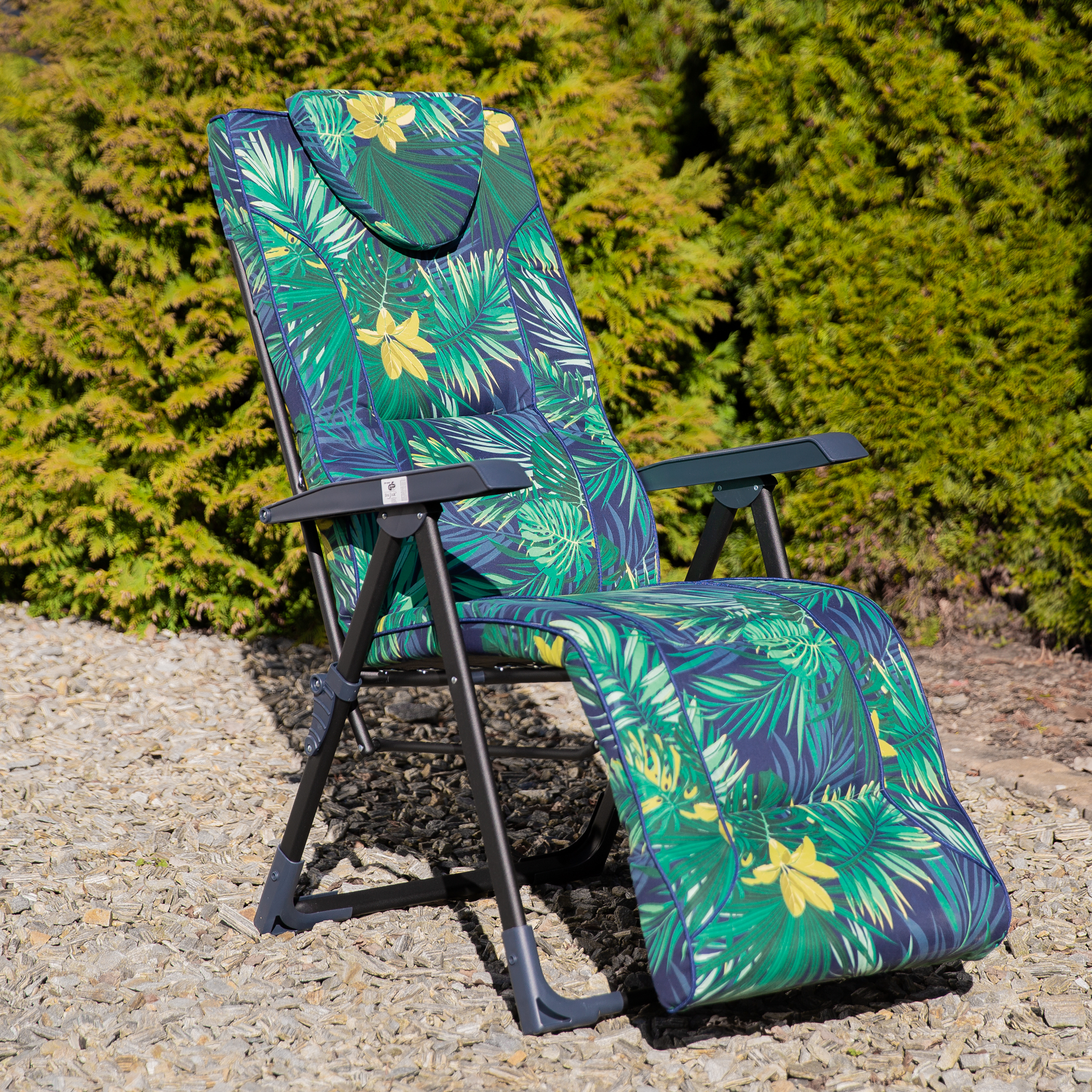 Poltrona da giardino Mijas Plus Black Edition G051-02IB PATIO