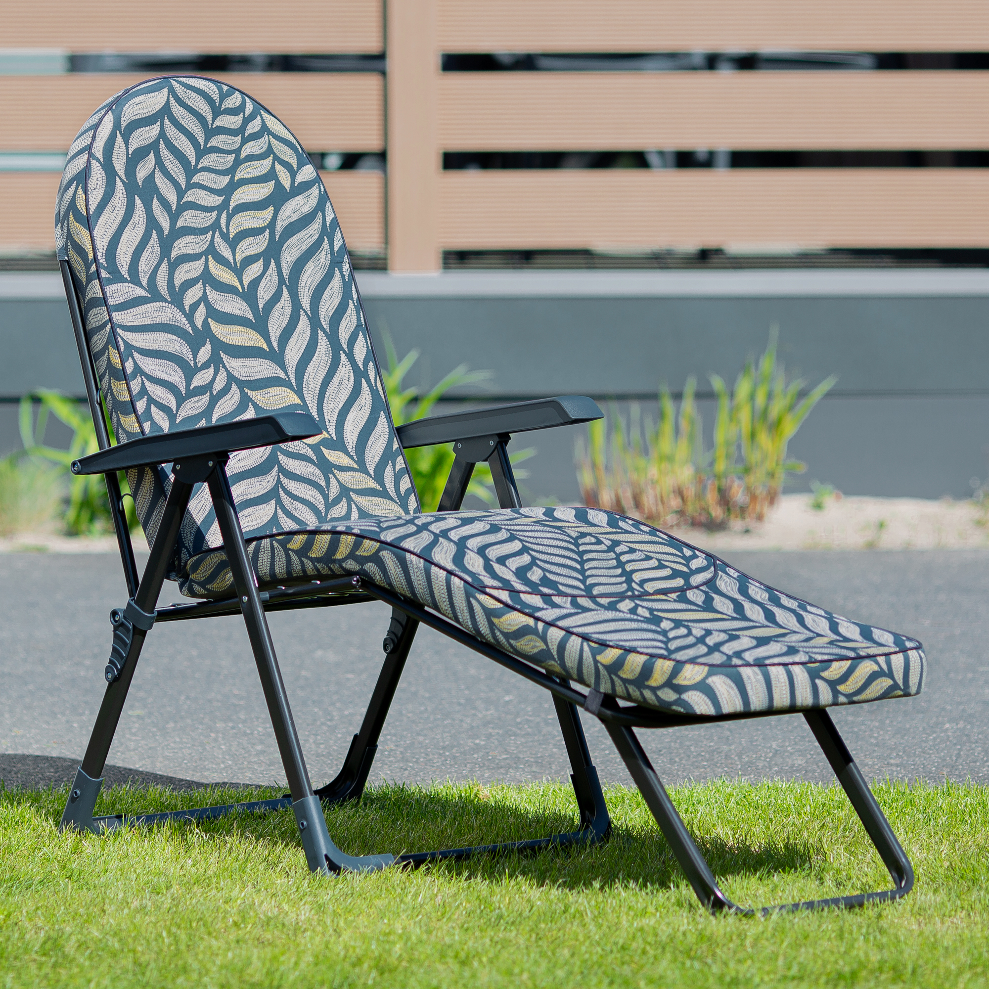 Liegestuhl mit Fußstütze Modena Oval G050-06IB PATIO