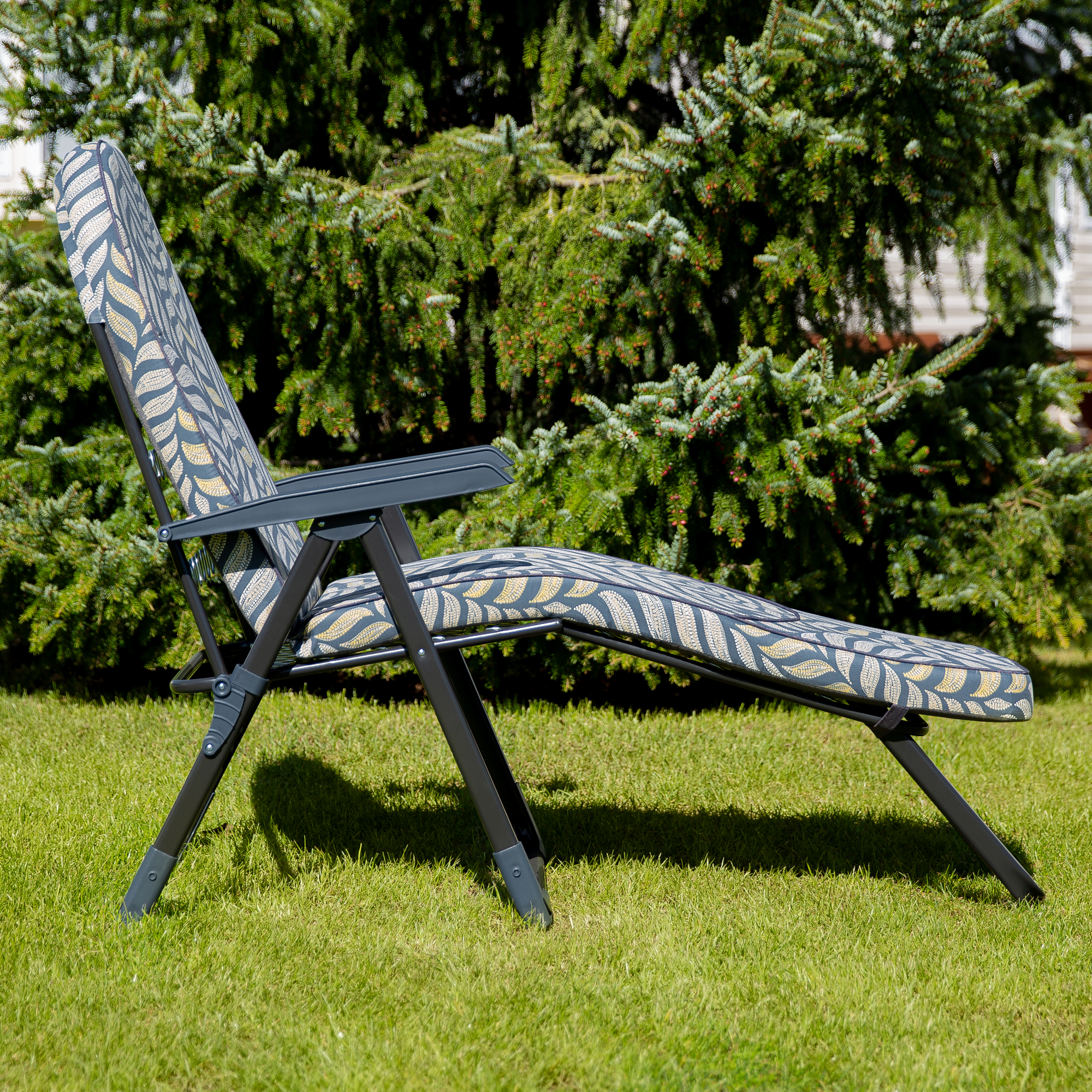 Liegestuhl mit Fußstütze Modena Oval G050-06IB PATIO