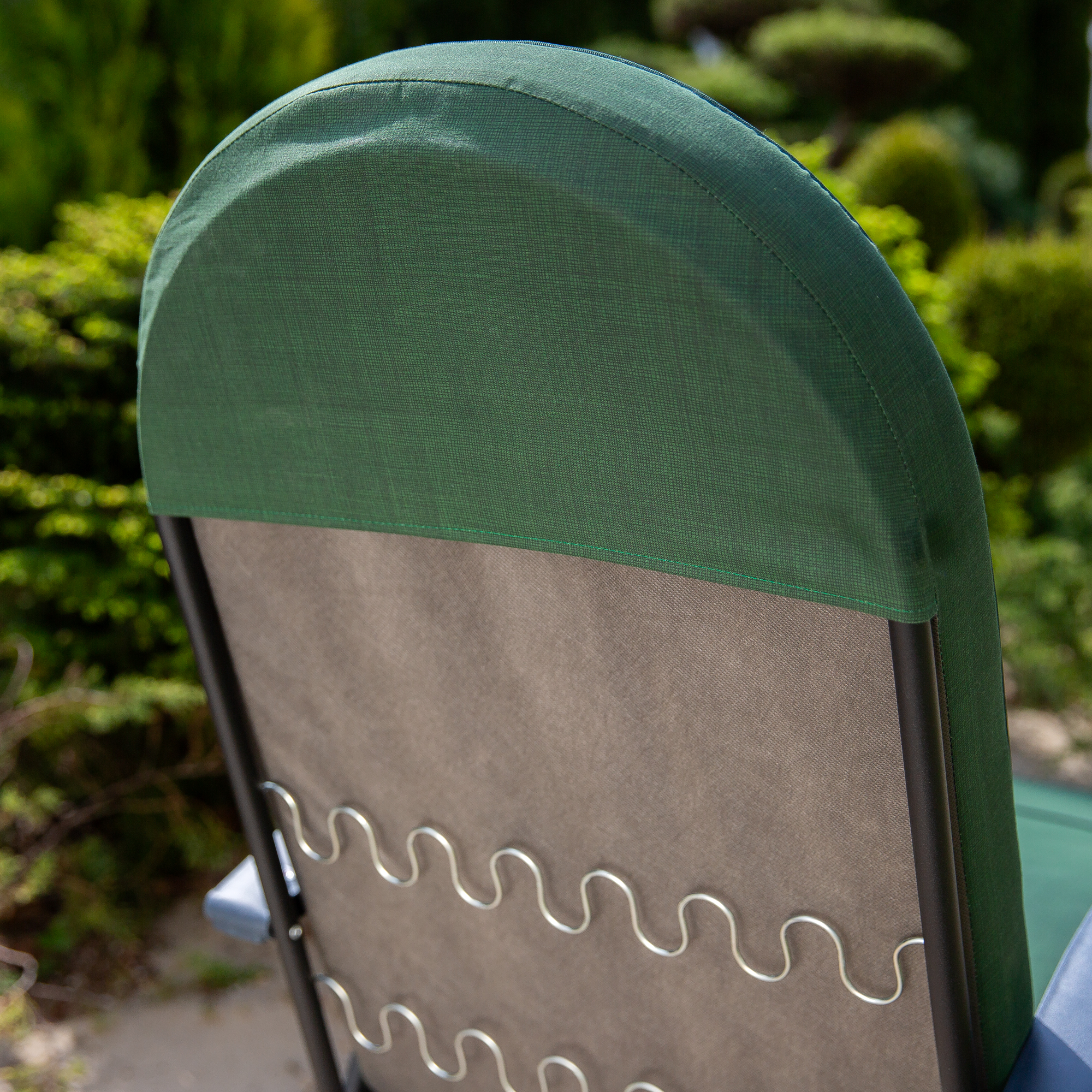 Șezlong de grădină Modena Oval Black Edition H024-32IB PATIO  
