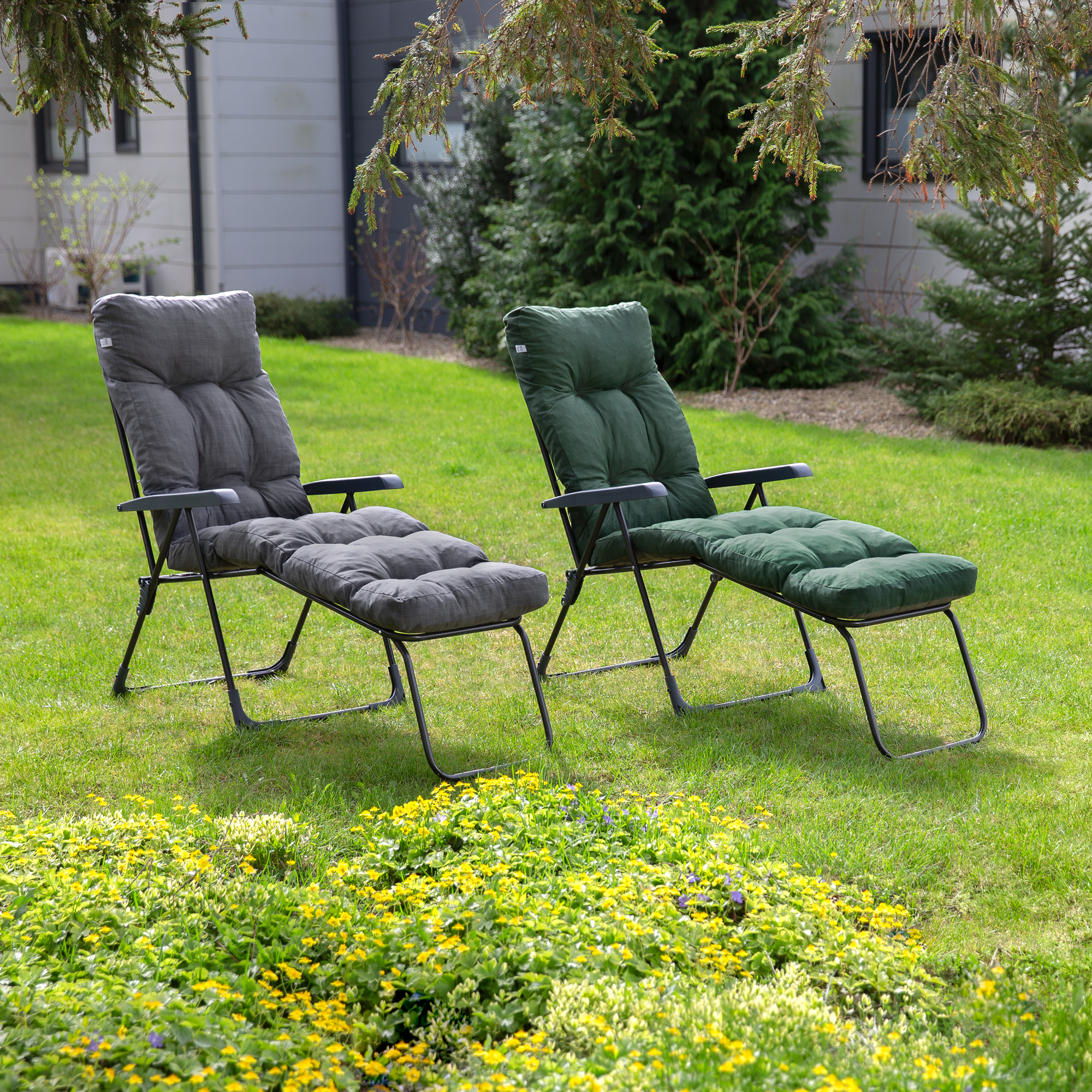 Sedia a sdraio da giardino Tulon H024-07IB PATIO