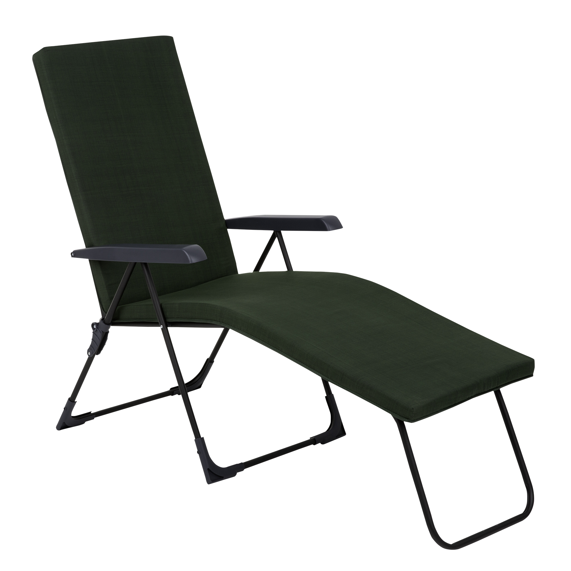 Polohovacie záhradné lehátko Barletta Black Edition H024-32PB PATIO