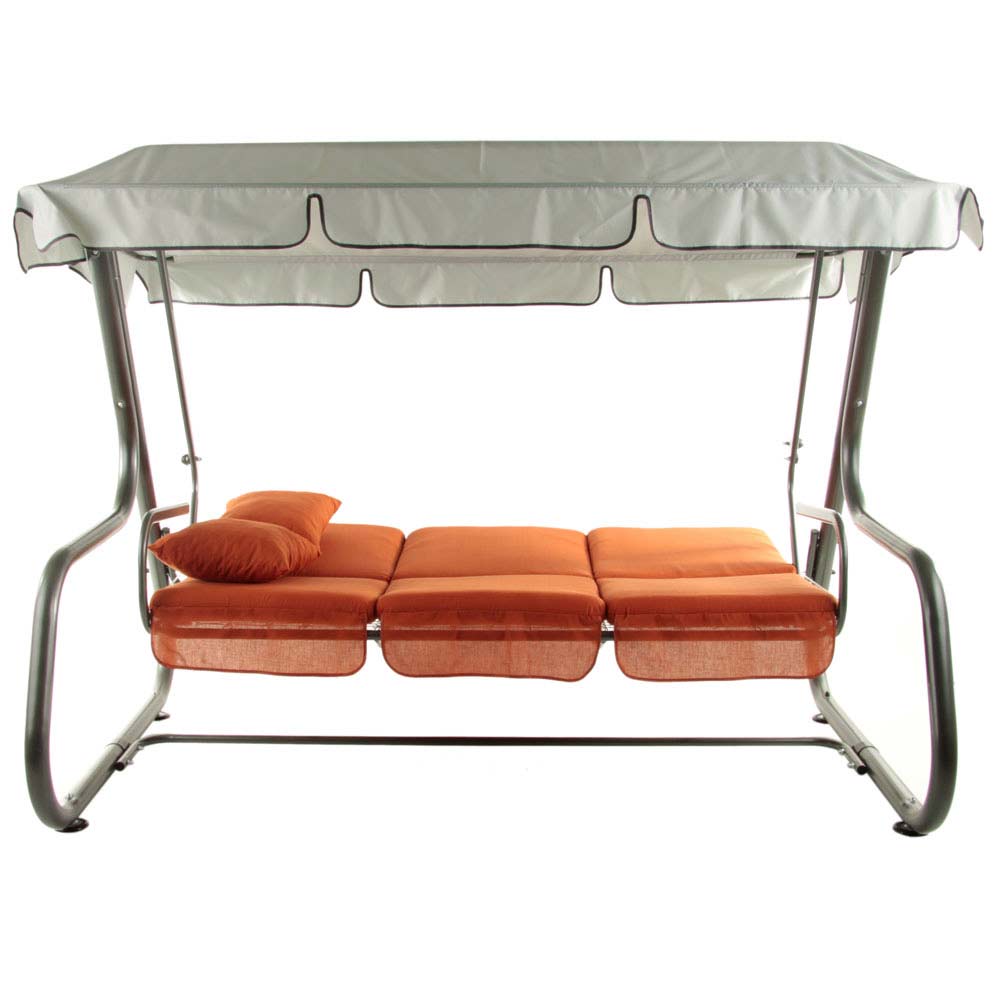 Hollywoodschaukel mit Moskitonetz Venezia 4-Sitzer A018-04BB PATIO