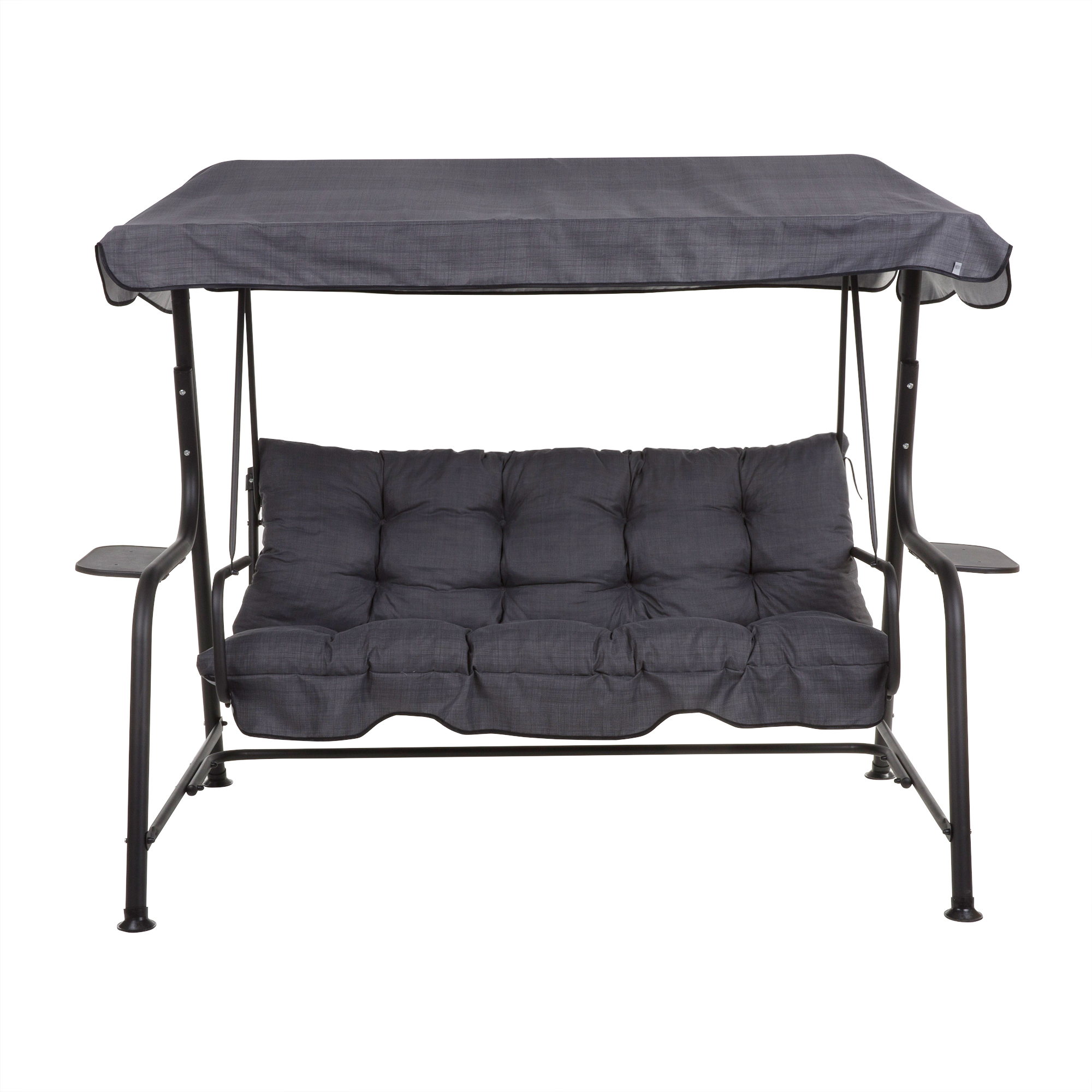 Hollywoodschaukel mit Dach  Hawaii Black Edition H024-07IB PATIO