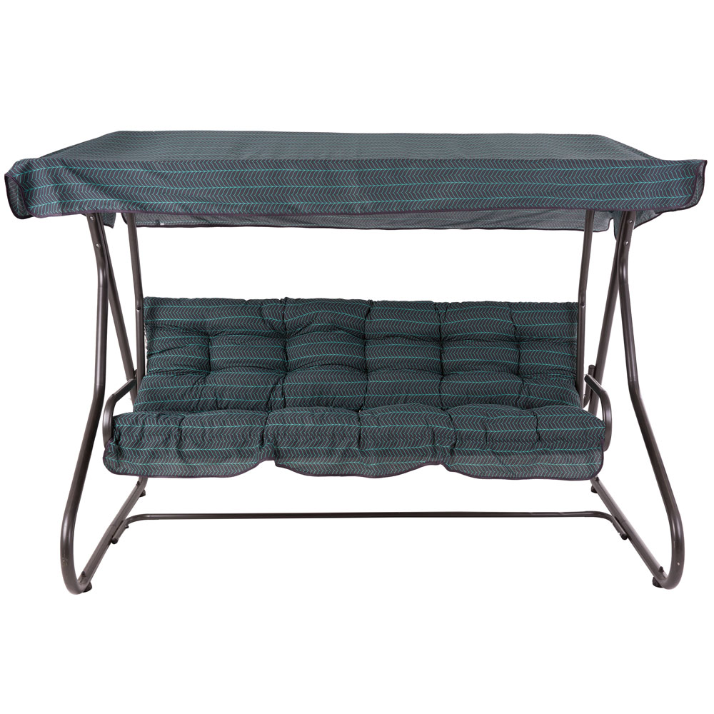 Hollywoodschaukel mit Dach Milano 3-Sitzer H021-06PB PATIO