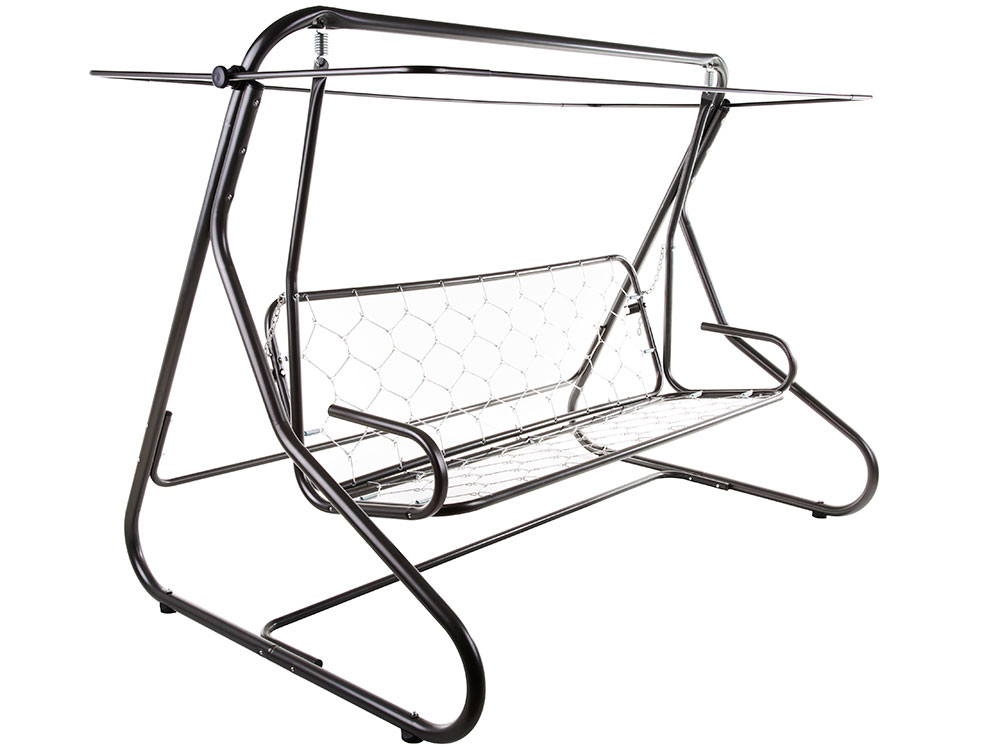 Hollywoodschaukel mit Dach Milano 3-Sitzer H021-06PB PATIO