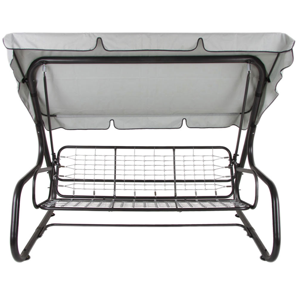 Dondolo da giardino con zanzariera Venezia Lux Black Edition G058-02PB PATIO