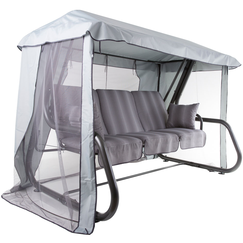 Zahradní houpačka Venezia s moskytiérou H016-06PB PATIO