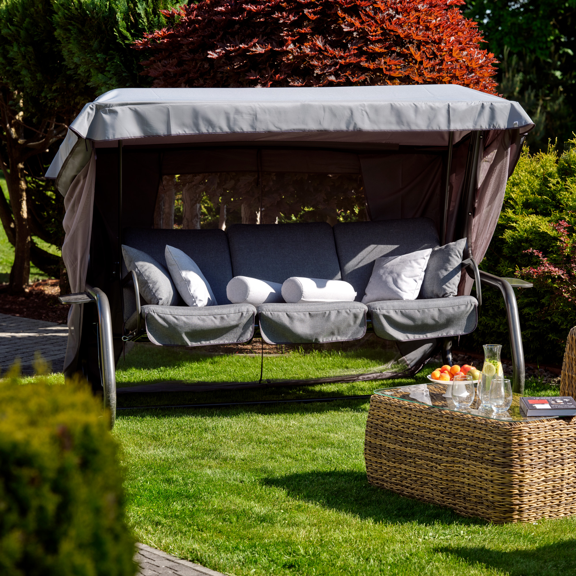 Hammock Venezia Lux med sidobord D048-16FB  PATIO