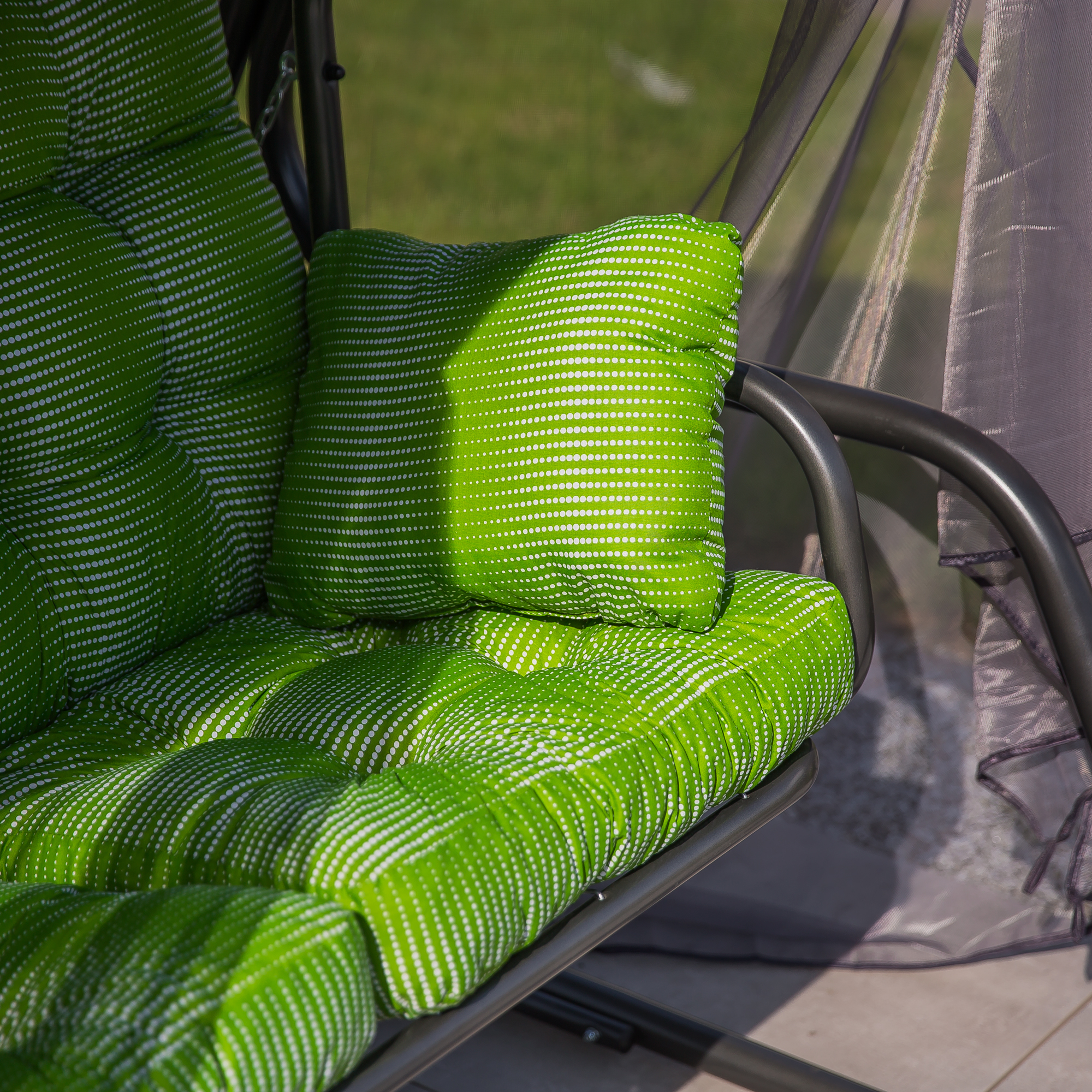 Hollywoodschaukel mit Moskitonetz Celebes Plus H016-12PB PATIO