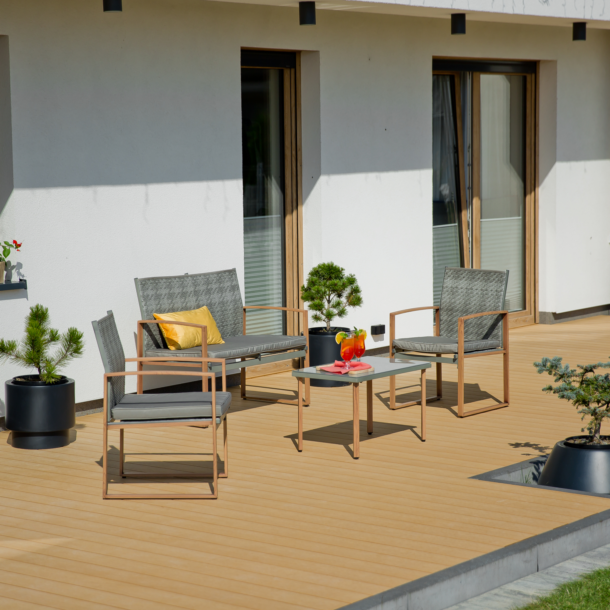 Set de muebles de jardín Emma PATIO