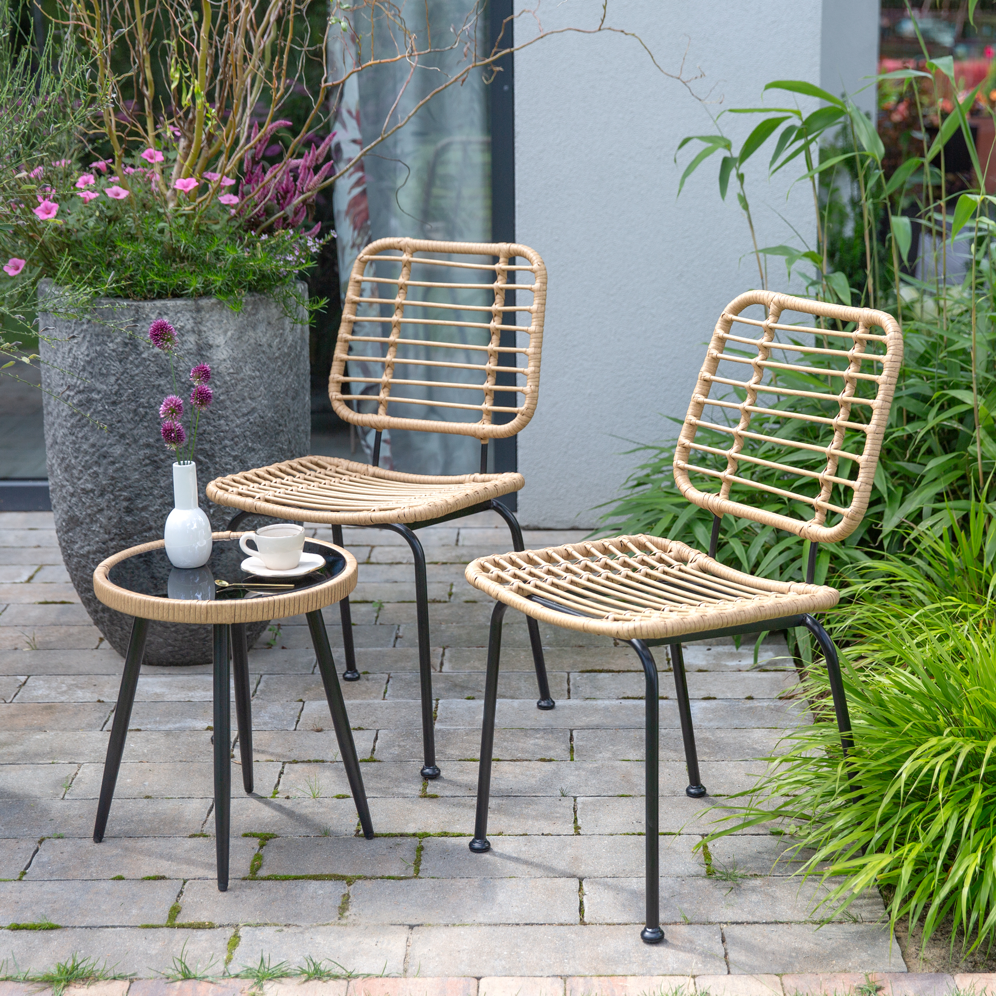 Set di mobili da giardino in resina Joel PATIO
