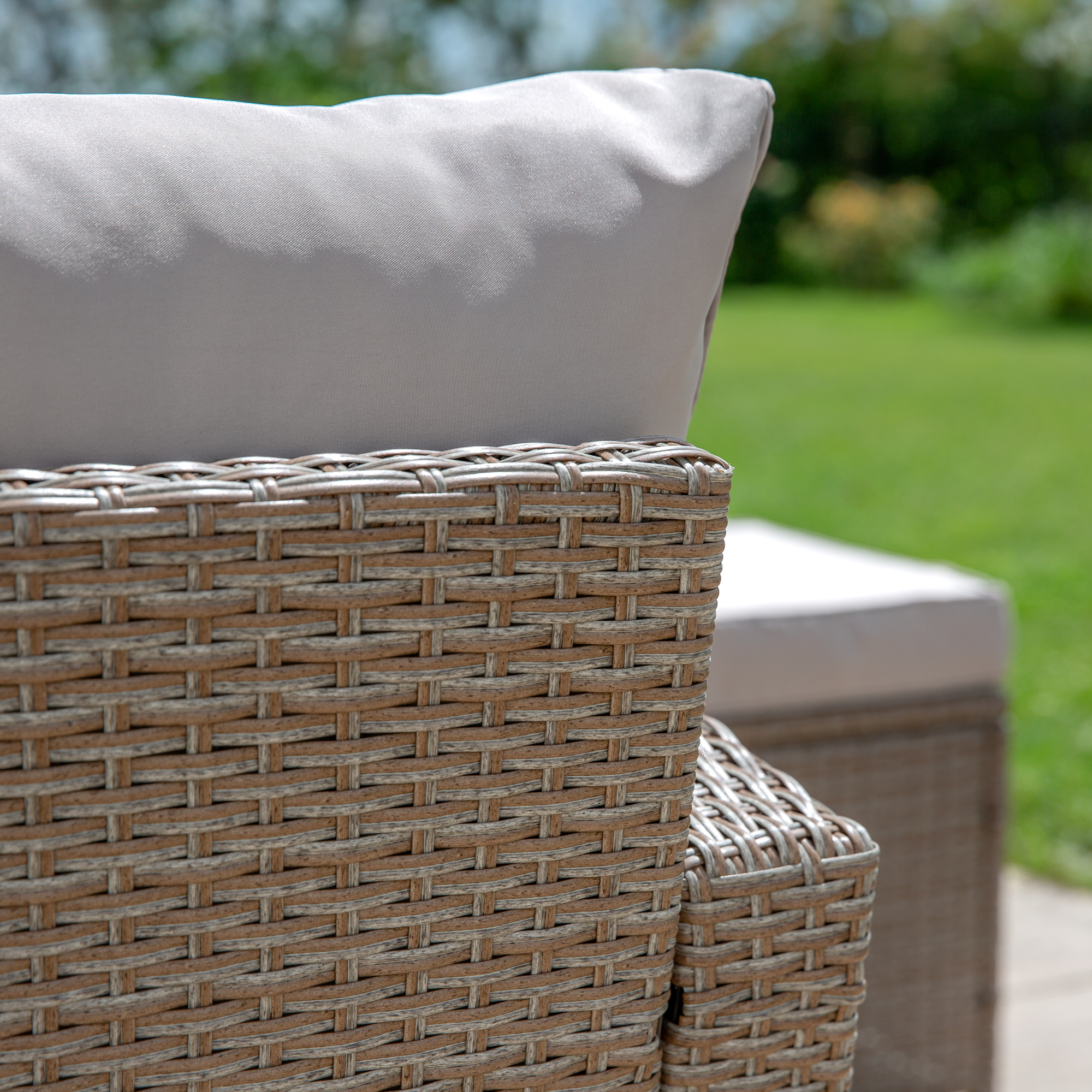 Souprava zahradního nábytku z technorattanu Nina Cappuccino PATIO