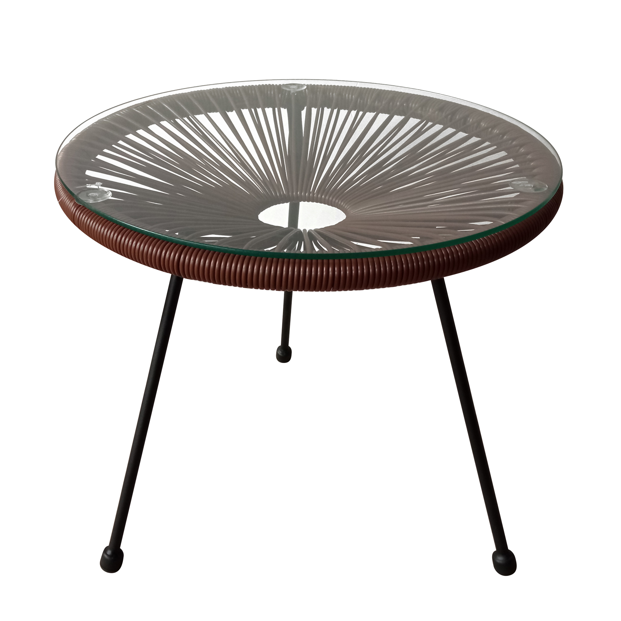 Zestaw mebli ogrodowych Arthur brązowy PATIO