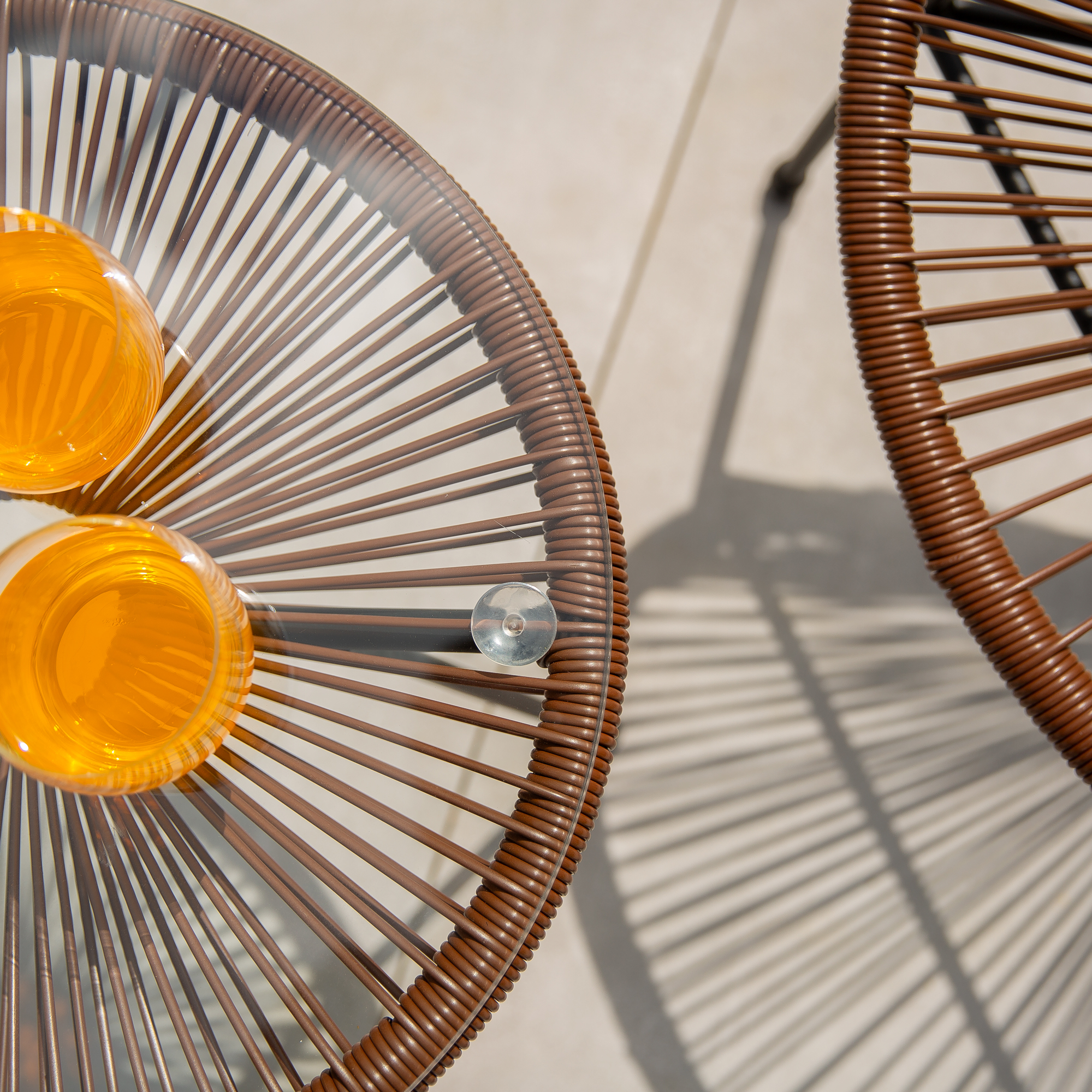 Zestaw mebli ogrodowych Arthur brązowy PATIO