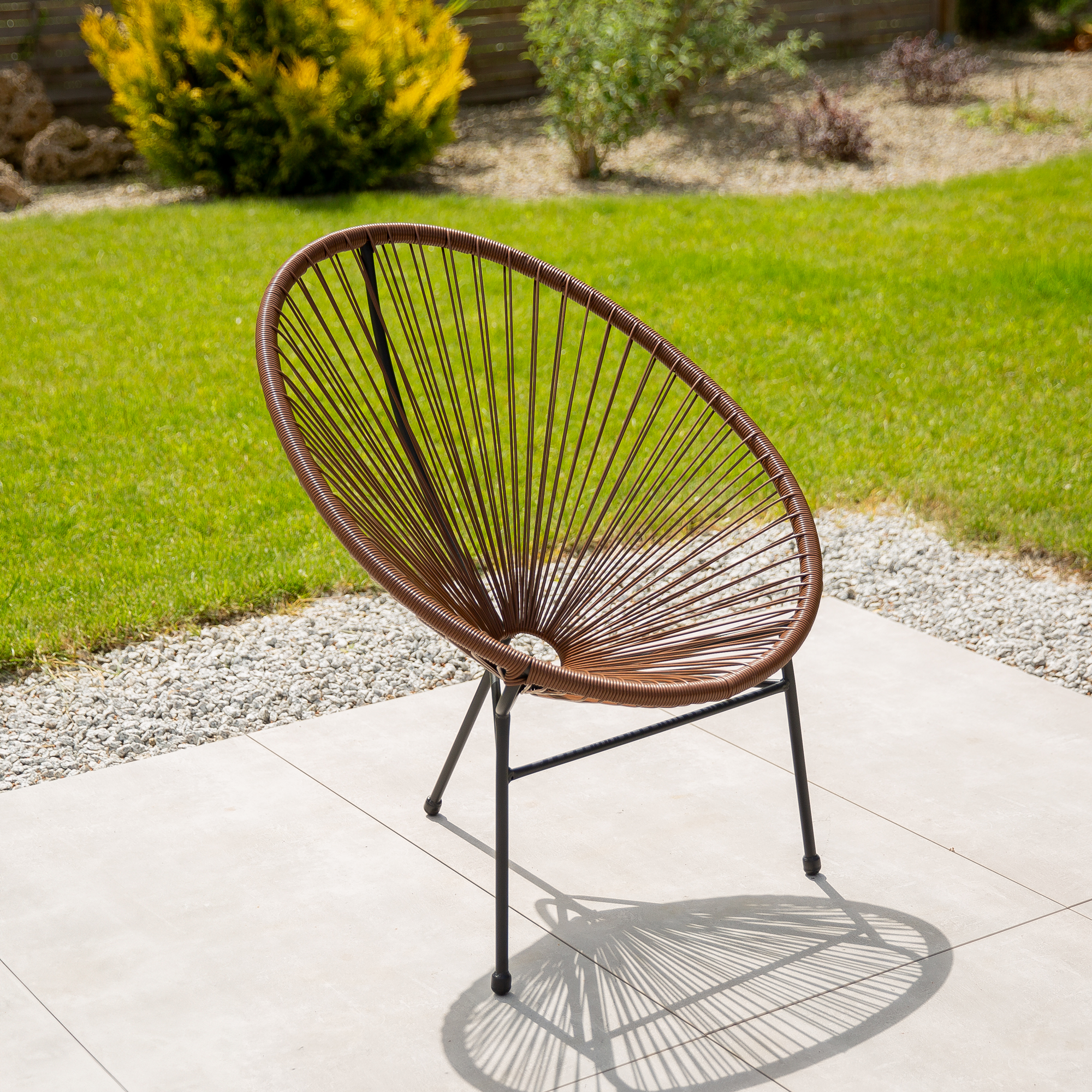 Trådstol Arthur brun PATIO  