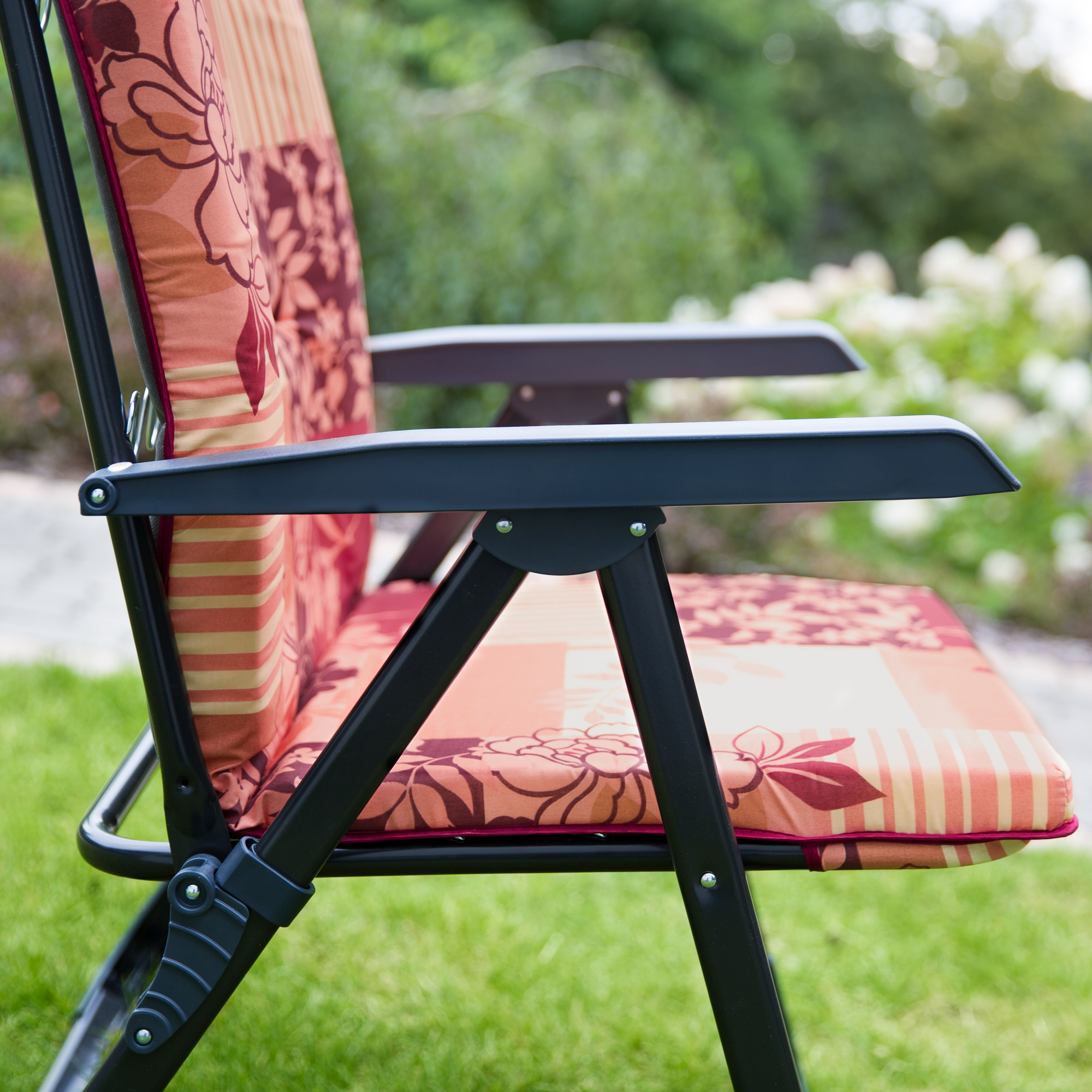 Polohovacie záhradné kreslo Bilbao XL do 150 kg E009-03BB PATIO
