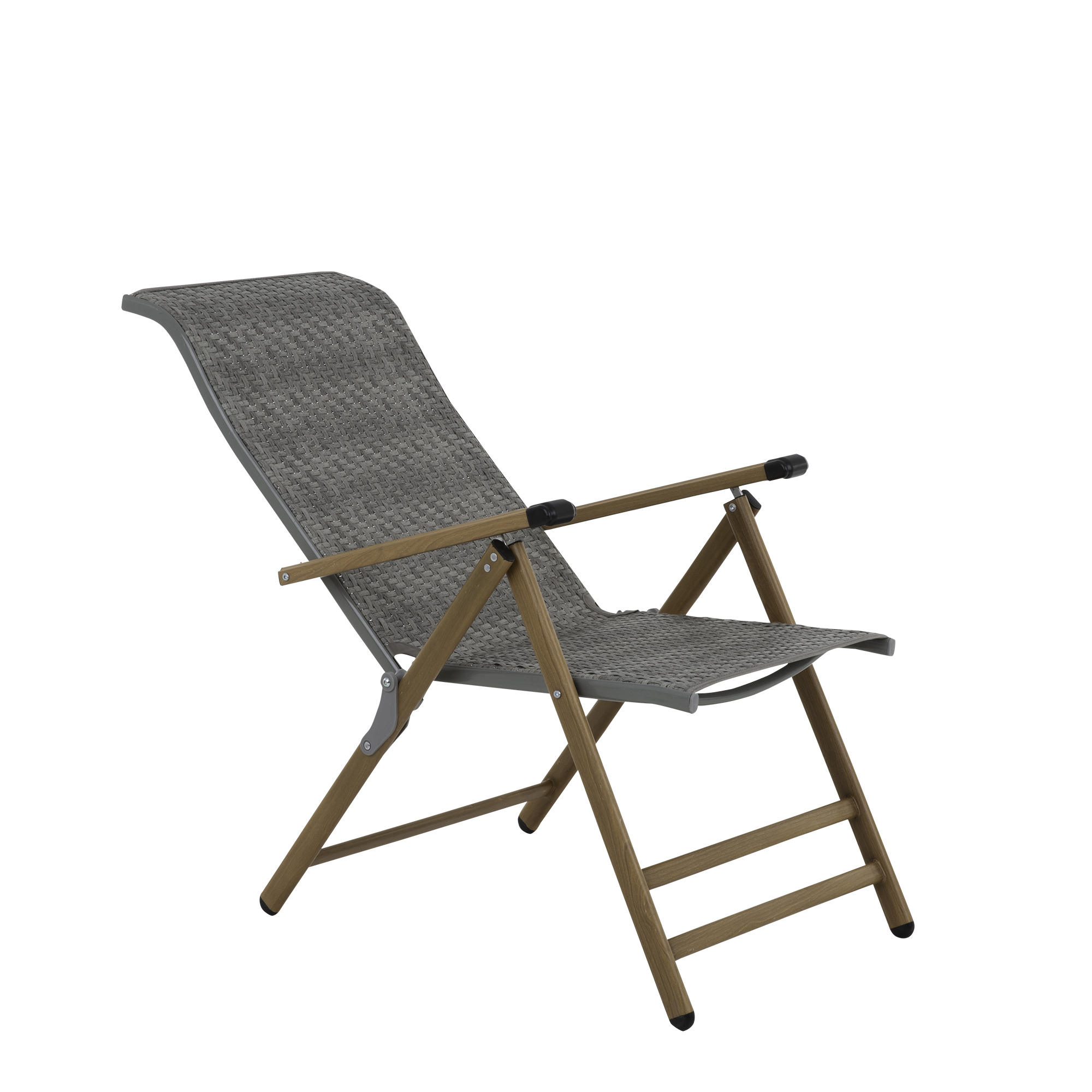 Fotel ogrodowy rozkładany Emma popiel PATIO II GAT