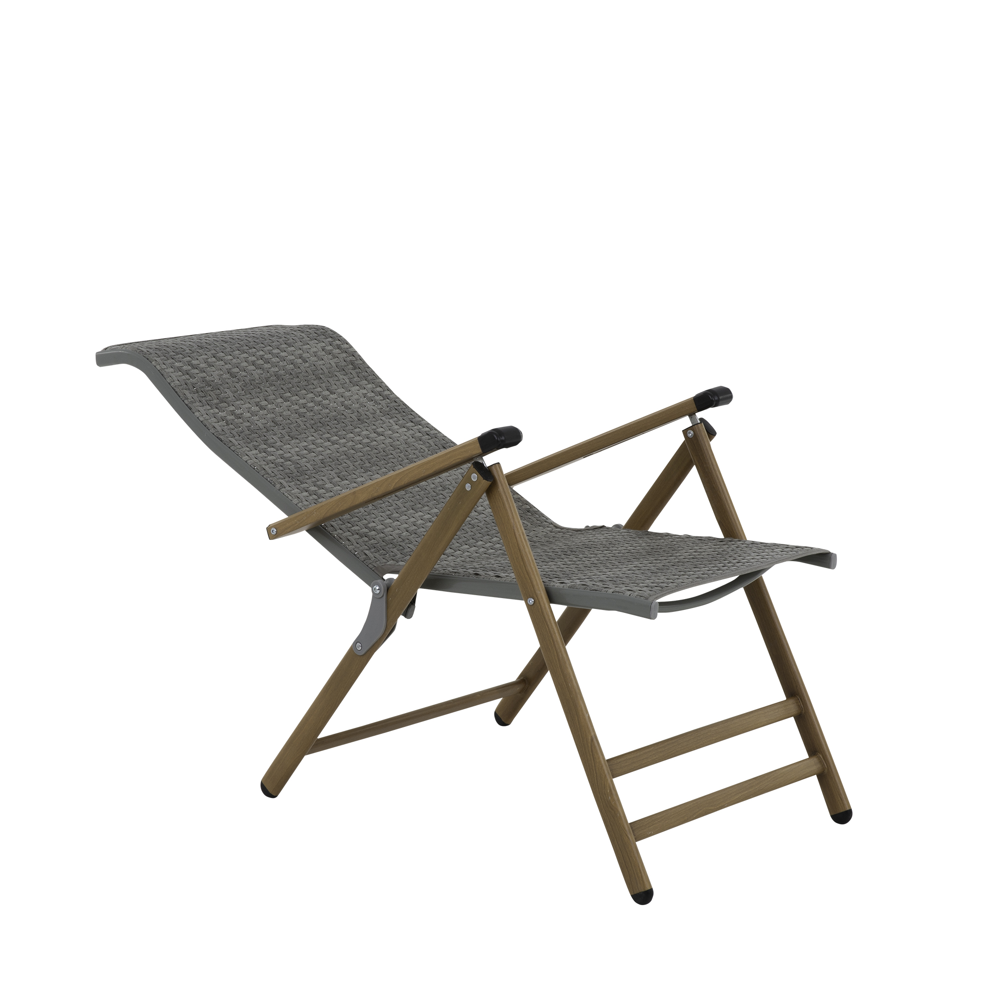 Fotel ogrodowy rozkładany Emma popiel PATIO II GAT