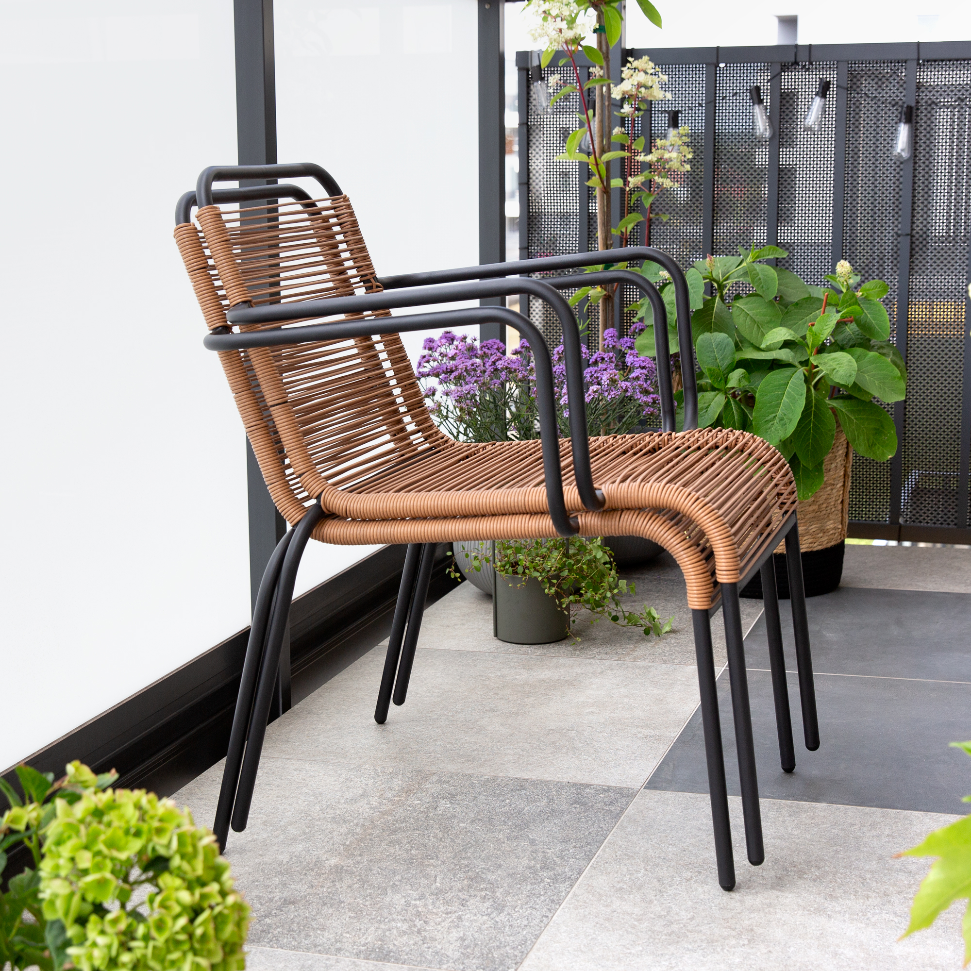 Souprava zahradního nábytku Henriette Brown PATIO