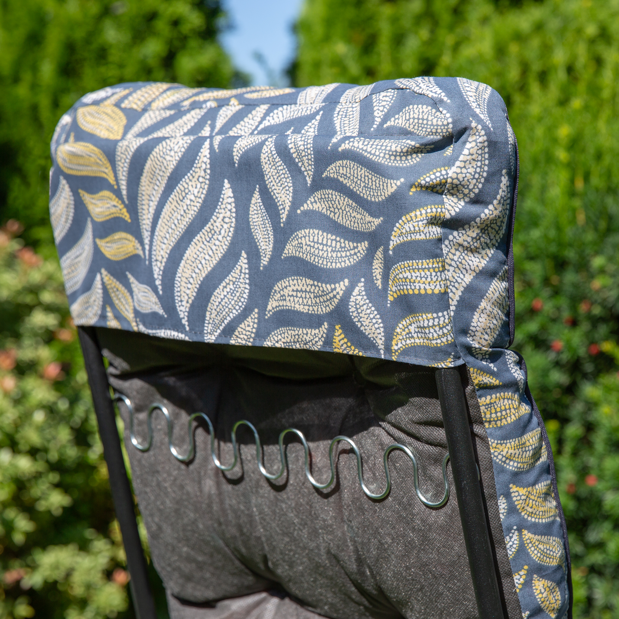 Polohovacie záhradné lehátko Lena Lounger Black Edition G050-06IB PATIO