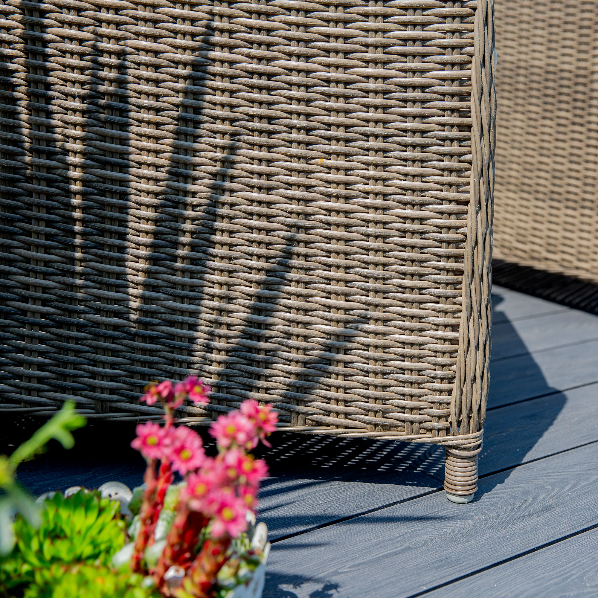 2 Gartensessel aus Polyrattan Cecile PATIO