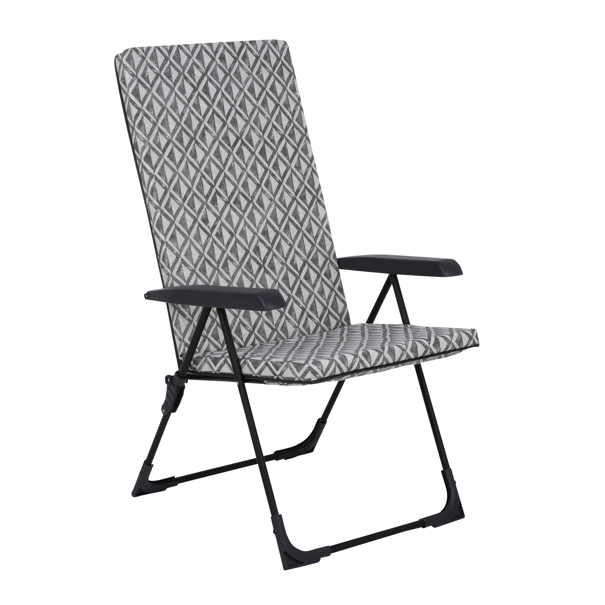 Polohovacie záhradné kreslo Barletta Black Edition H039-06PB PATIO
